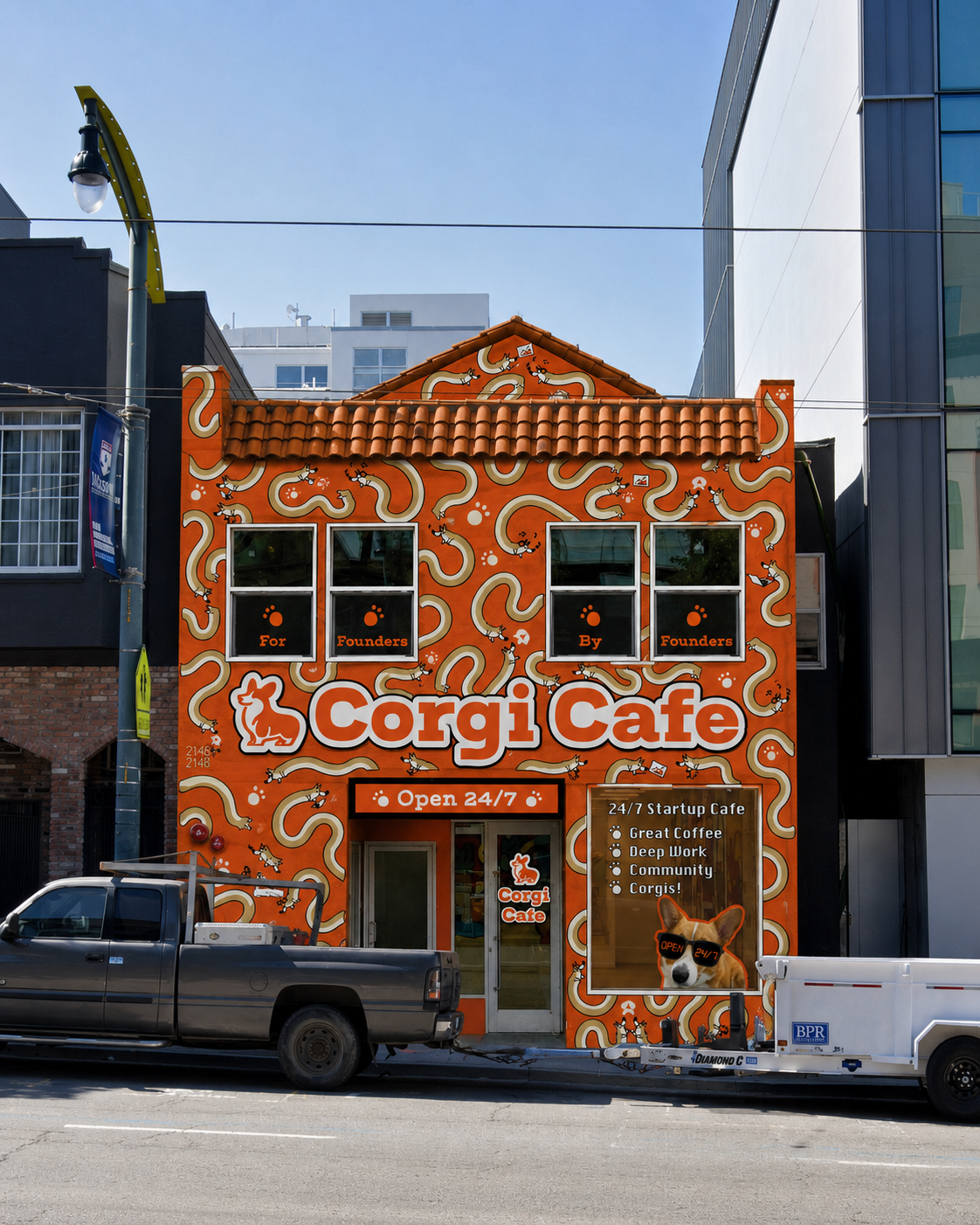 Corgi Cafe: Dogpatch Open House