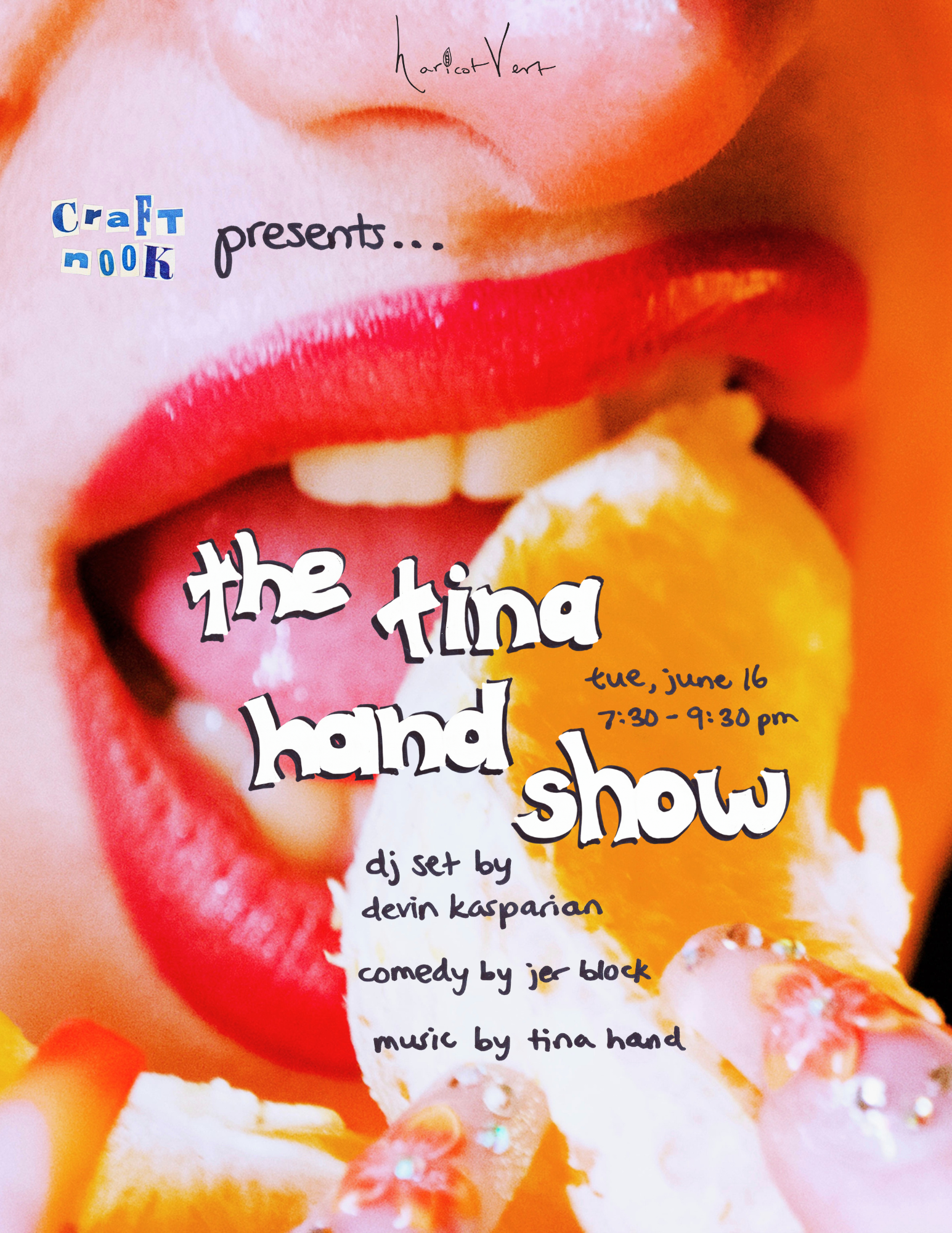 Cover art for #craftnook presents: the tina hand show — haricot vert's dreamworld