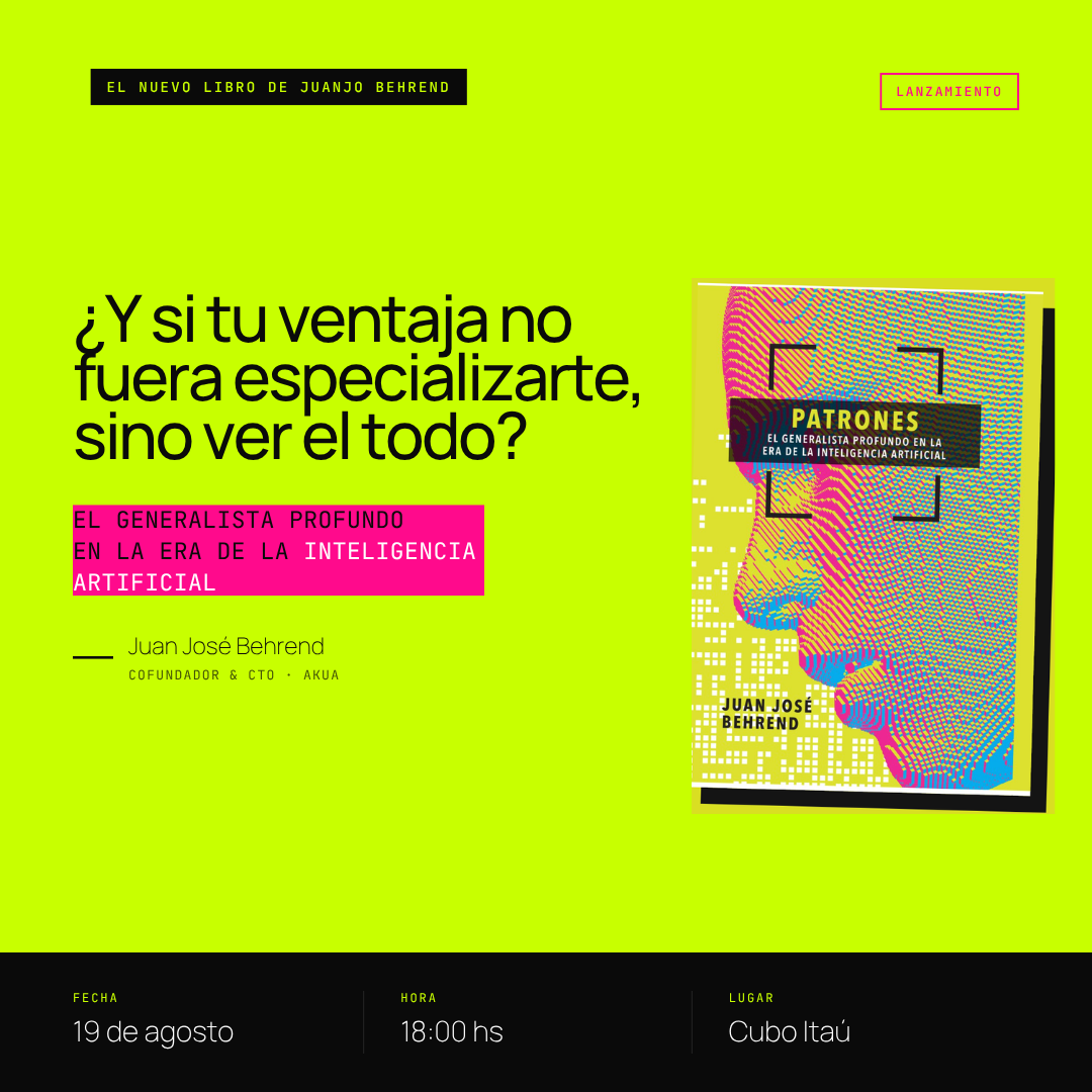 Lanzamiento libro Patrones
