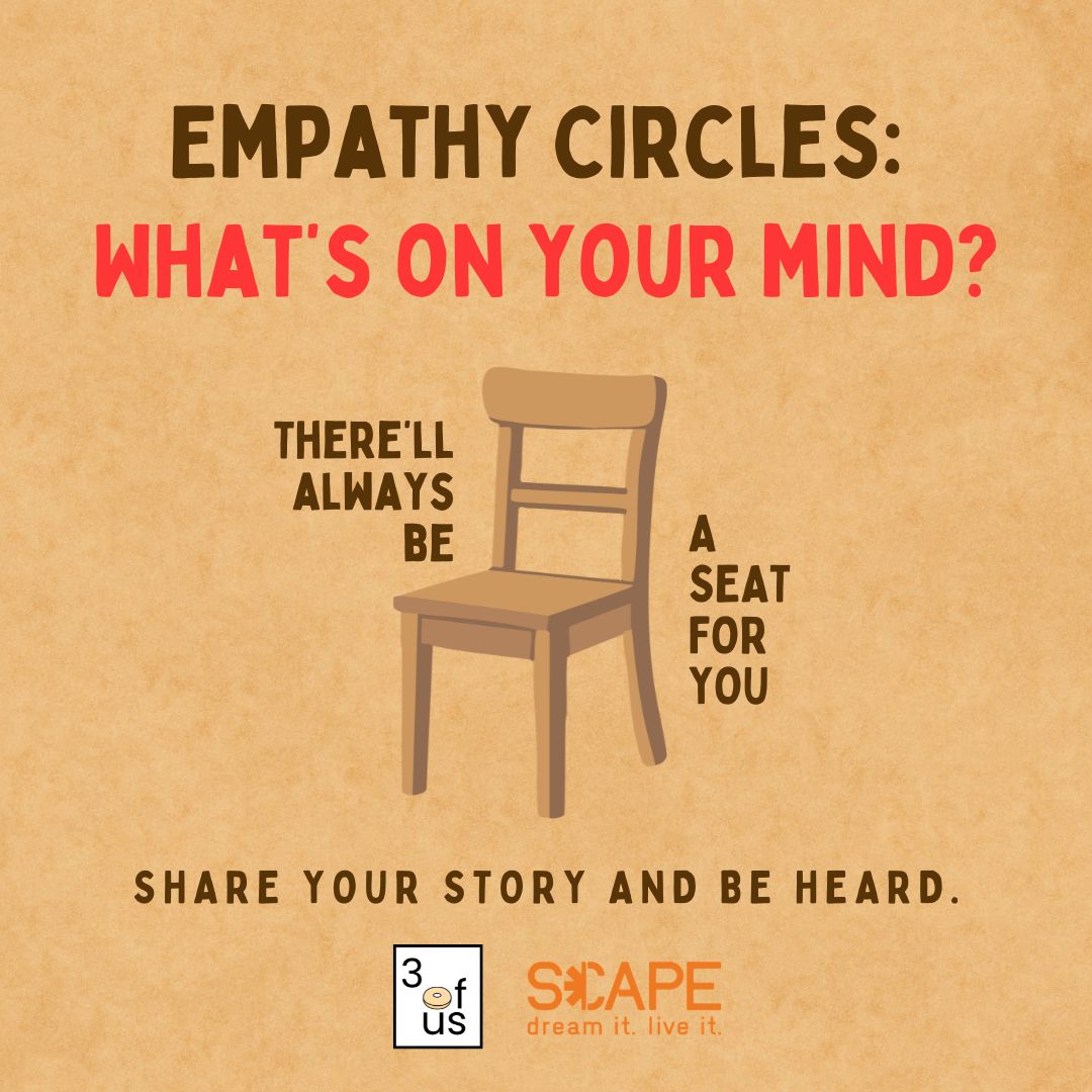 3 of Us [Empathy Circles]: What's weighing on your mind?
