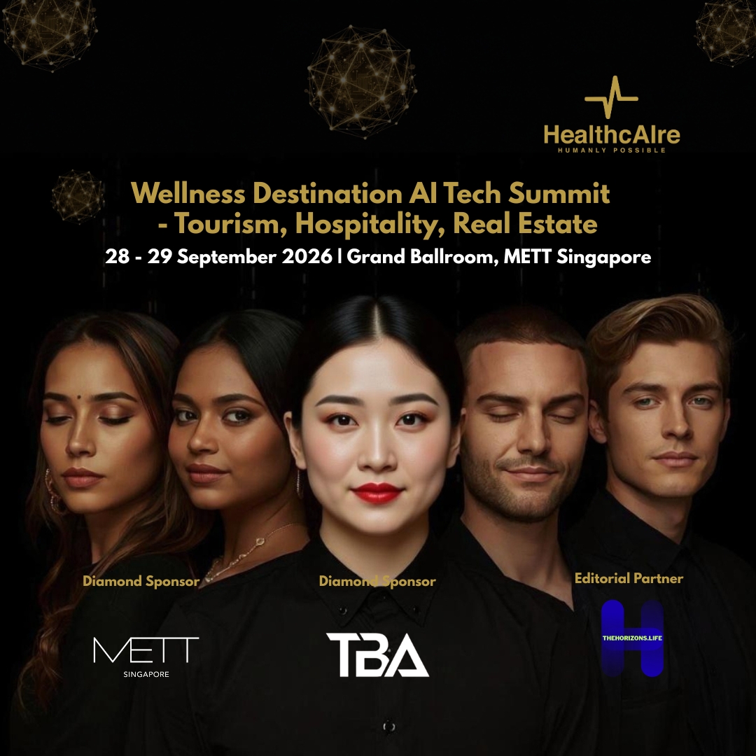 Cover art for #Wellness Destination AI Tech Summit – Tourism, Hospitality & Real Estate, 28-29 Sept 2026, Grand Bal — METT Singapore