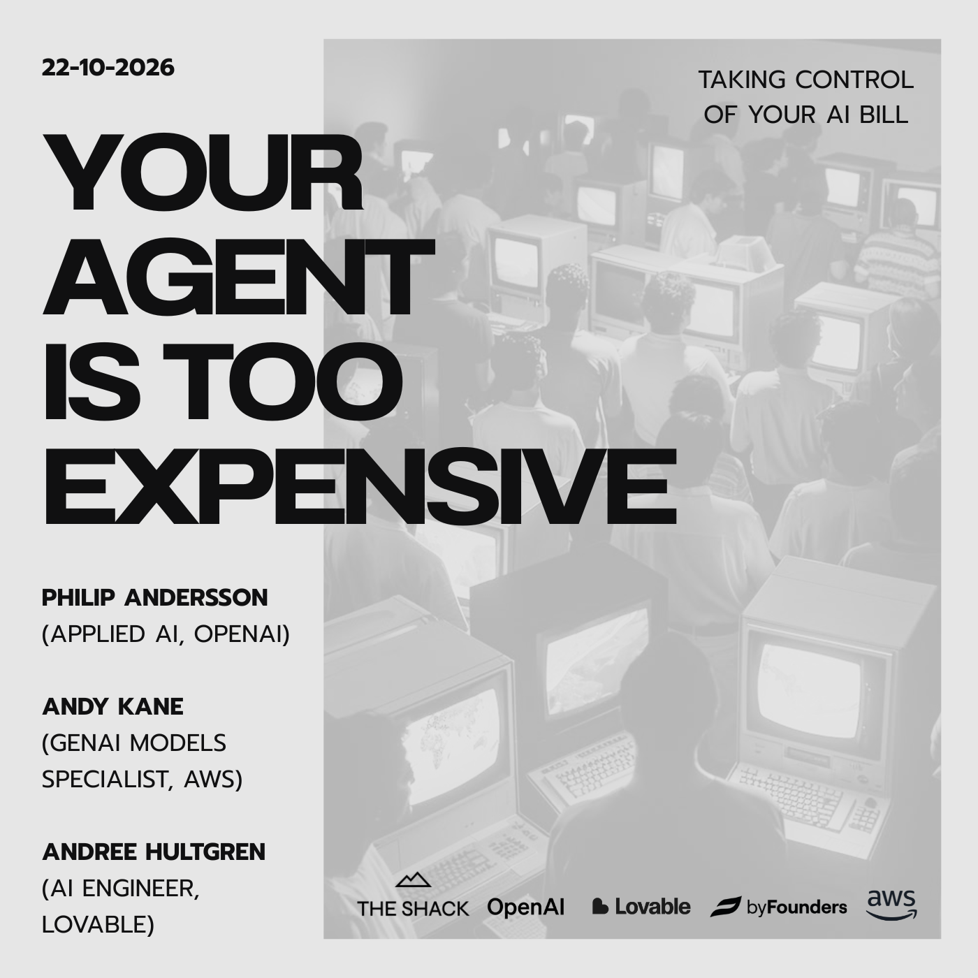 Your Agent is Too Expensive: Taking Control of Your AI Bill