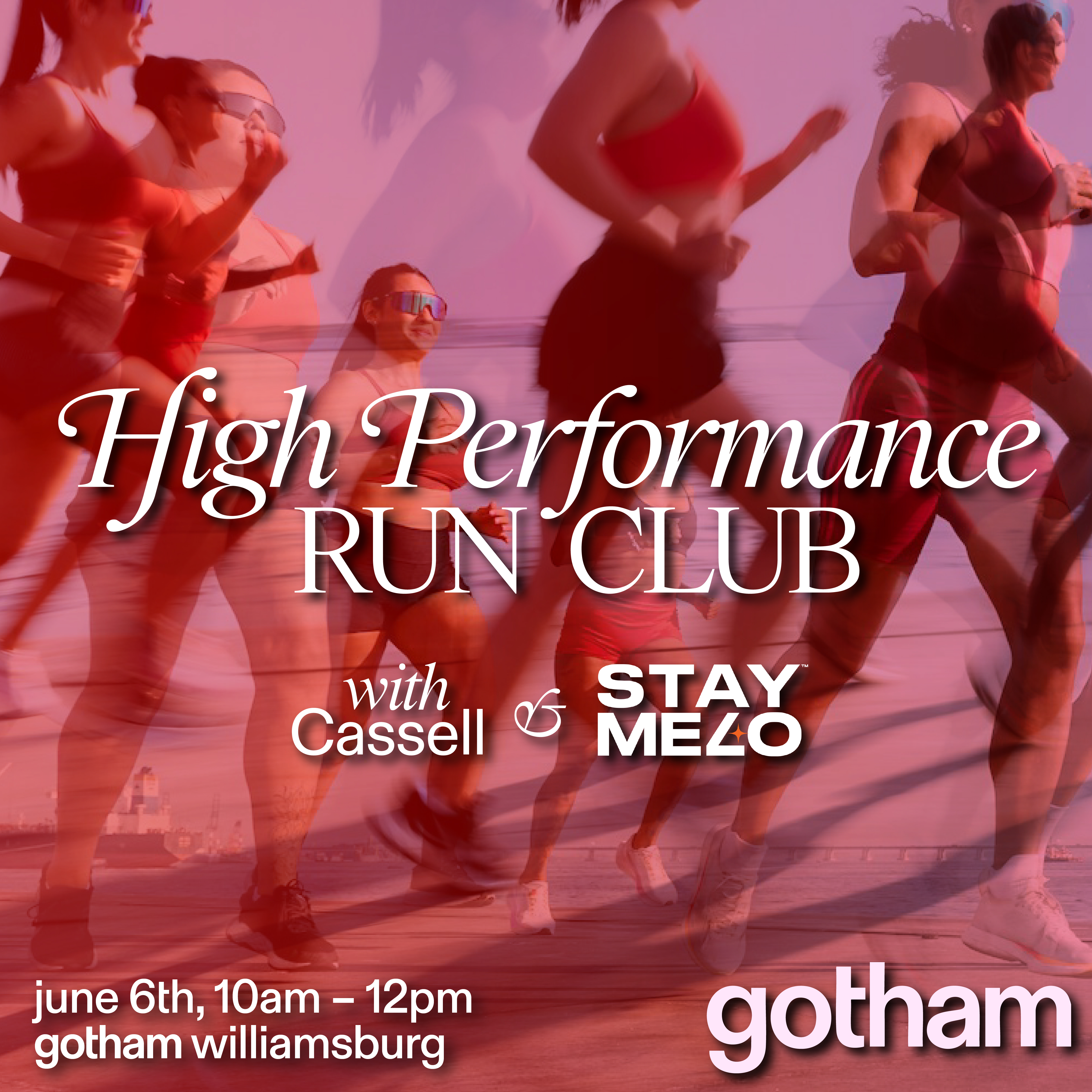 Cover art for #High Performance Run Club at Gotham Williamsburg — 296 Kent Ave