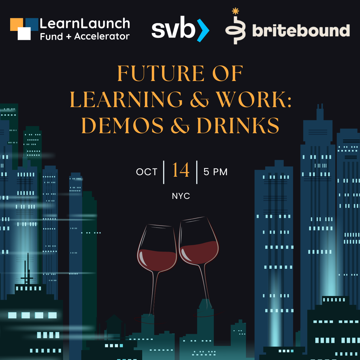 Future of Learning & Work: Demos and Drinks