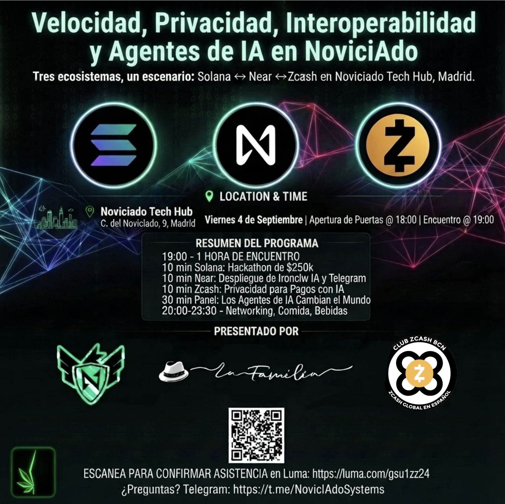 Speed, Privacy, Interoperability and AI-agents in NovicIAdo