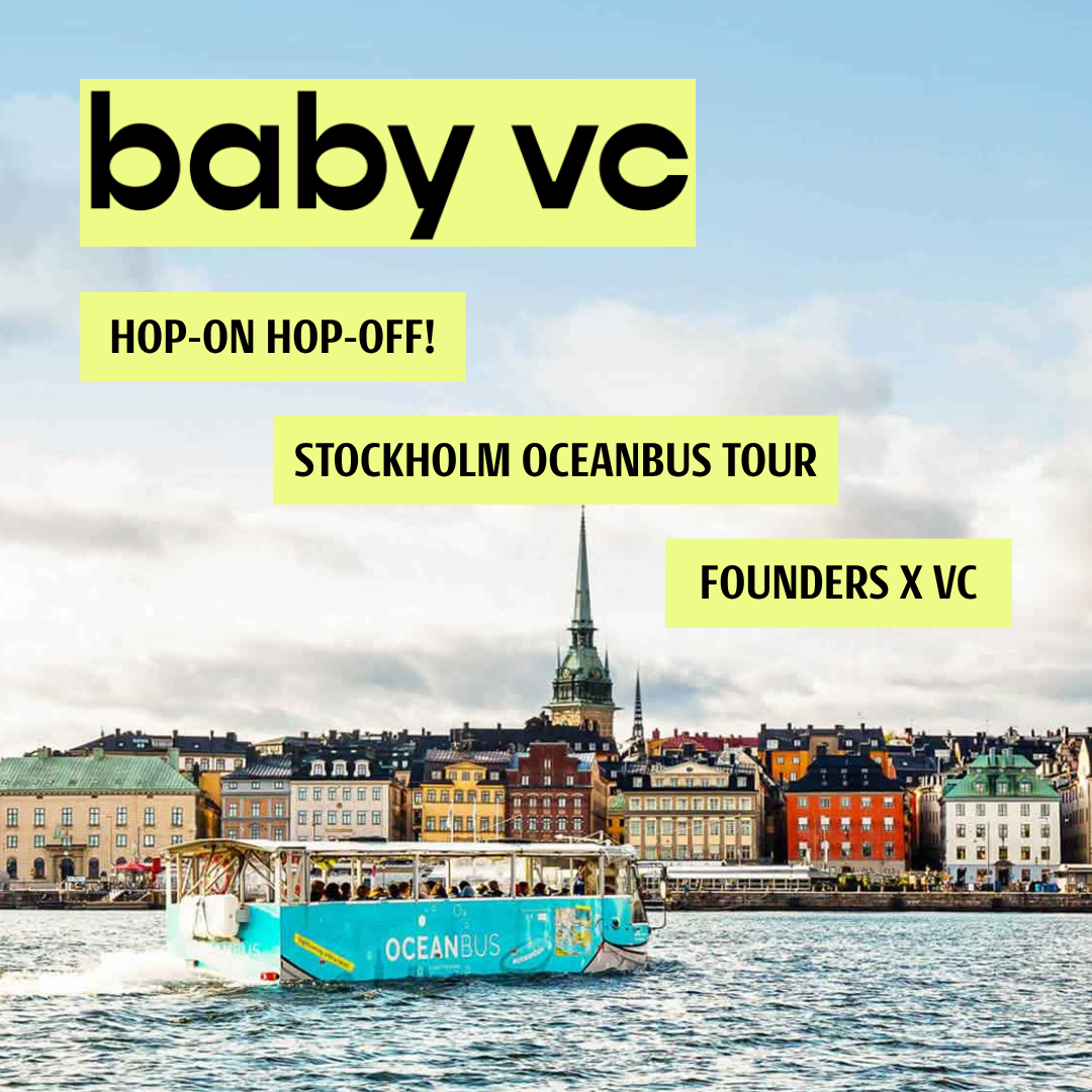 Baby Shark: Founder and VC Oceanbus Tour🦈💛