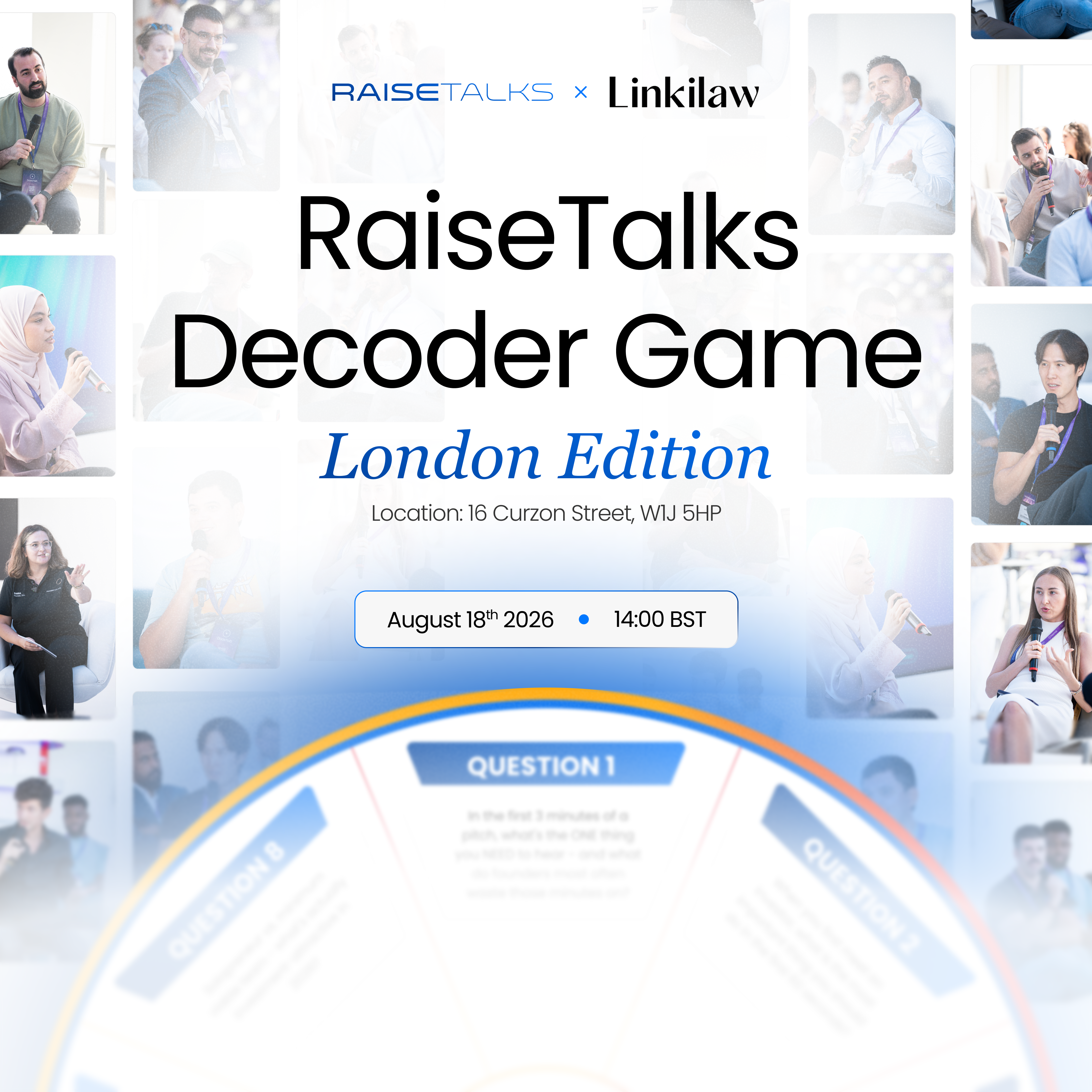RaiseTalks Decoder Game | London Edition