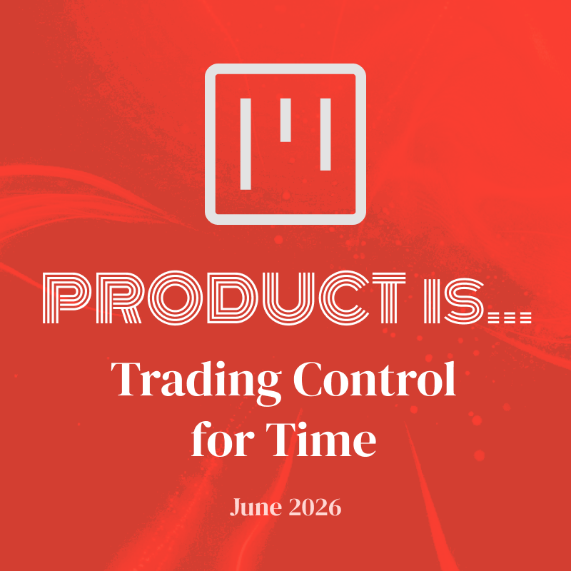 Cover art for #Product is... Trading Control for Time — Synechron Limited