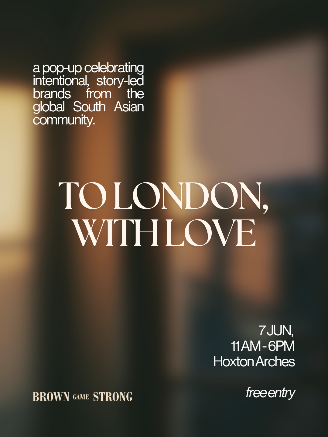 Pop up: To London, With Love