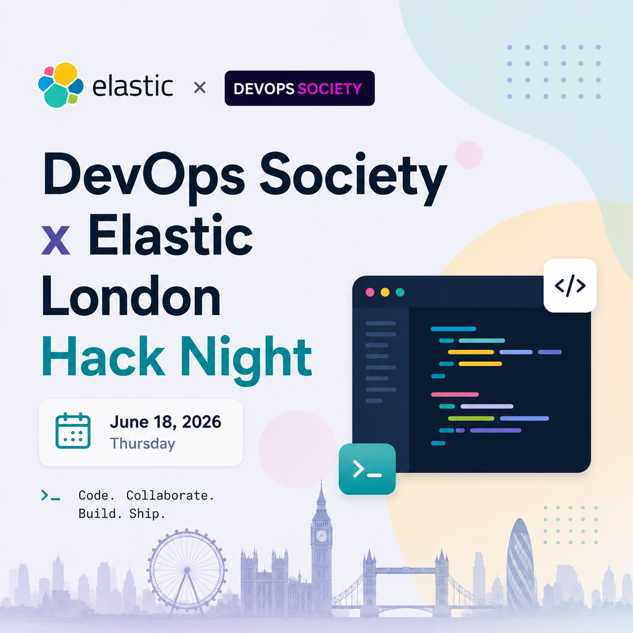 DevOps Society x Elastic London Hack Night