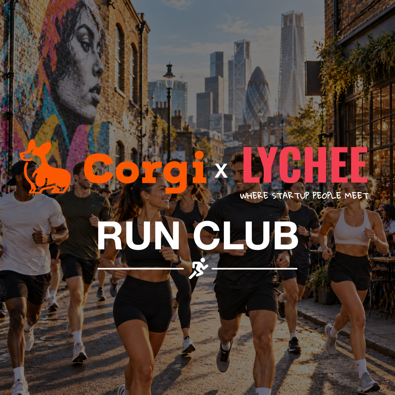 Corgi x Lychee Run Club