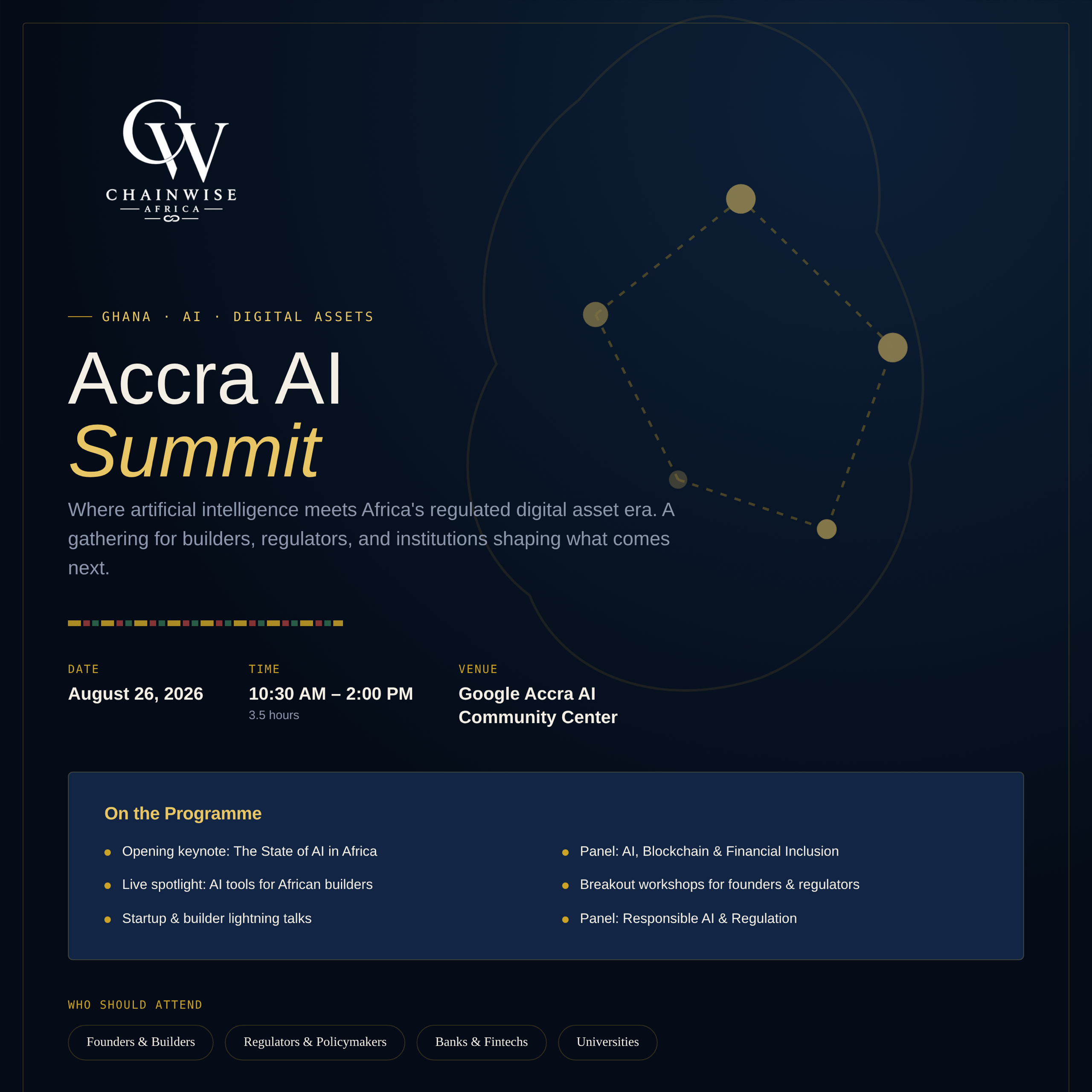 Sommet IA ChainWise Accra