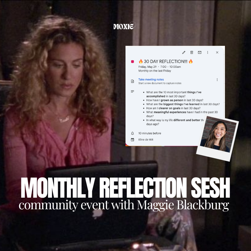 Monthly Reflection Sesh ✍️