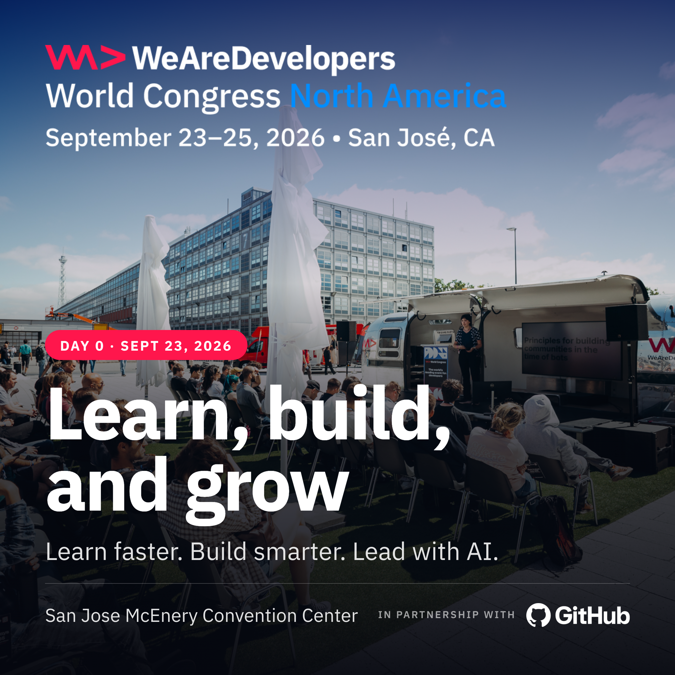 WeAreDevelopers Networking Day (with GitHub)