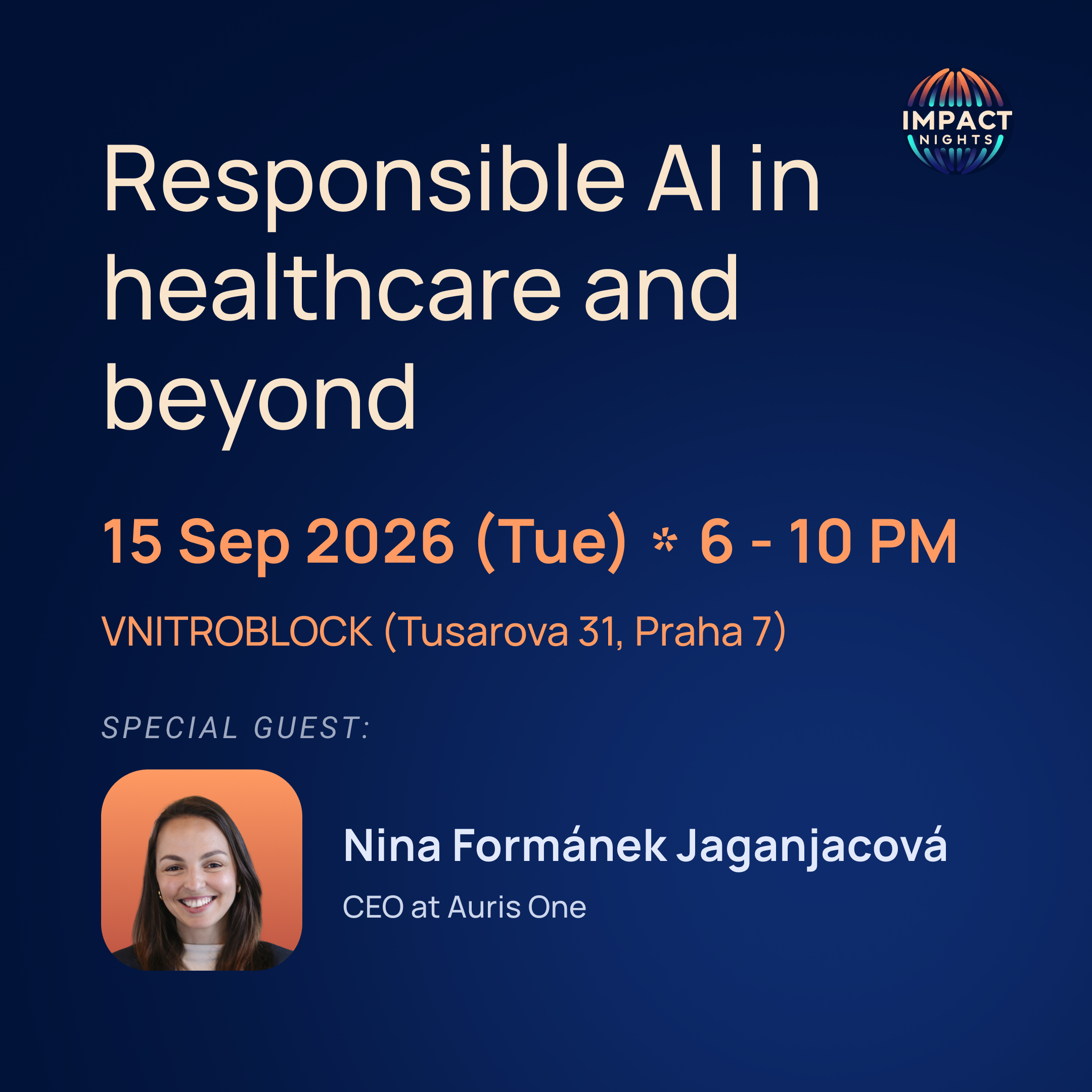 Impact Night — Building and scaling responsible AI: From healthcare to other regulated industries