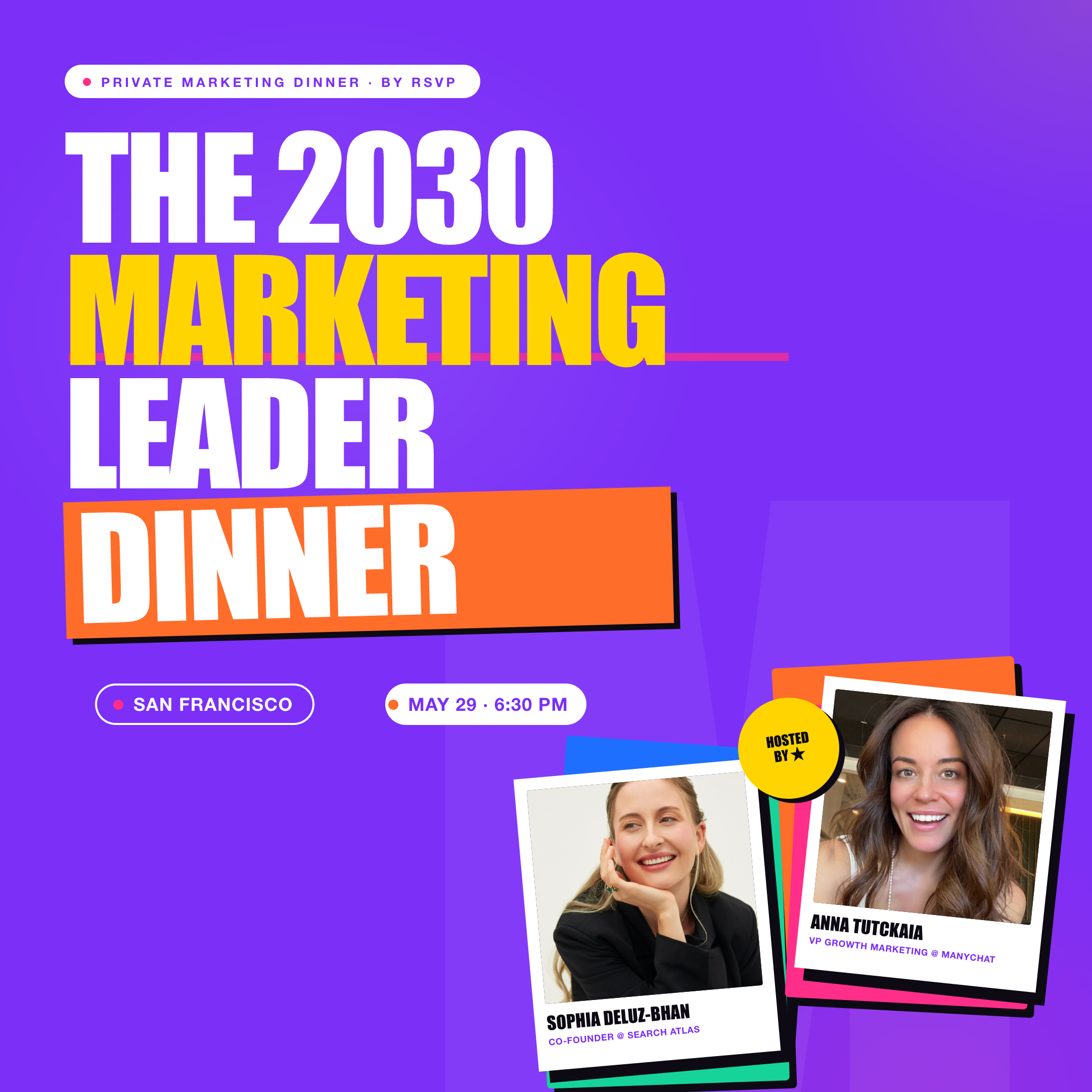 Cover art for #The 2030 Marketing Leader Dinner — Pacific Heights