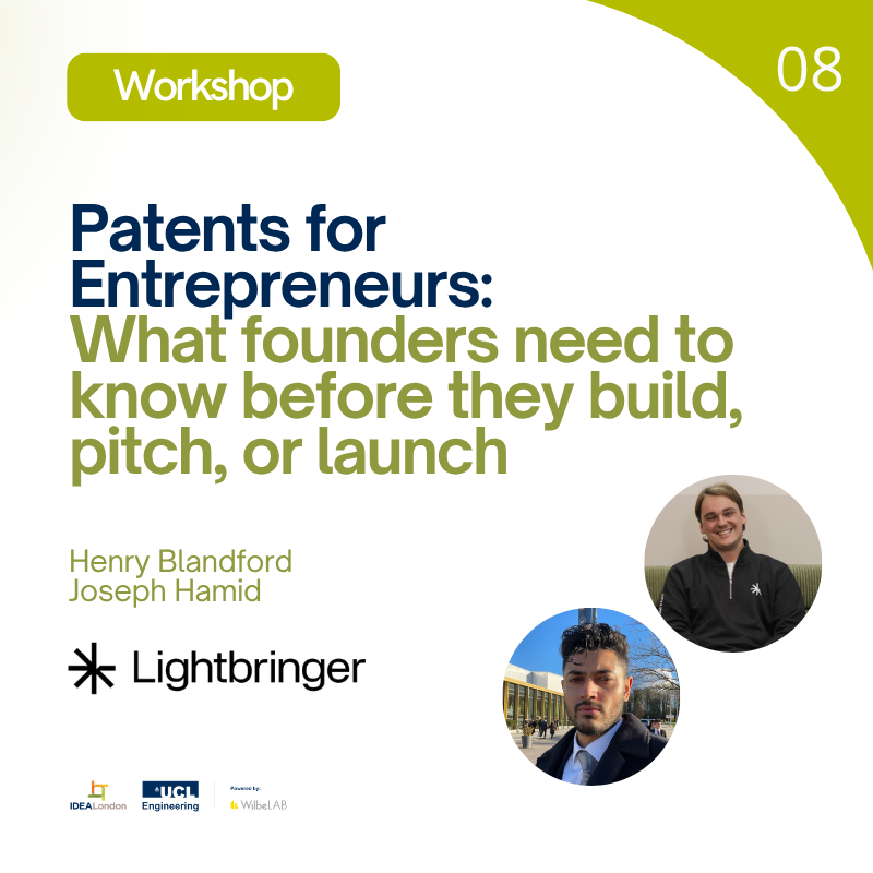 Patents for Entrepreneurs: What Founders Need to Know Before They Build, Pitch, or Launch
