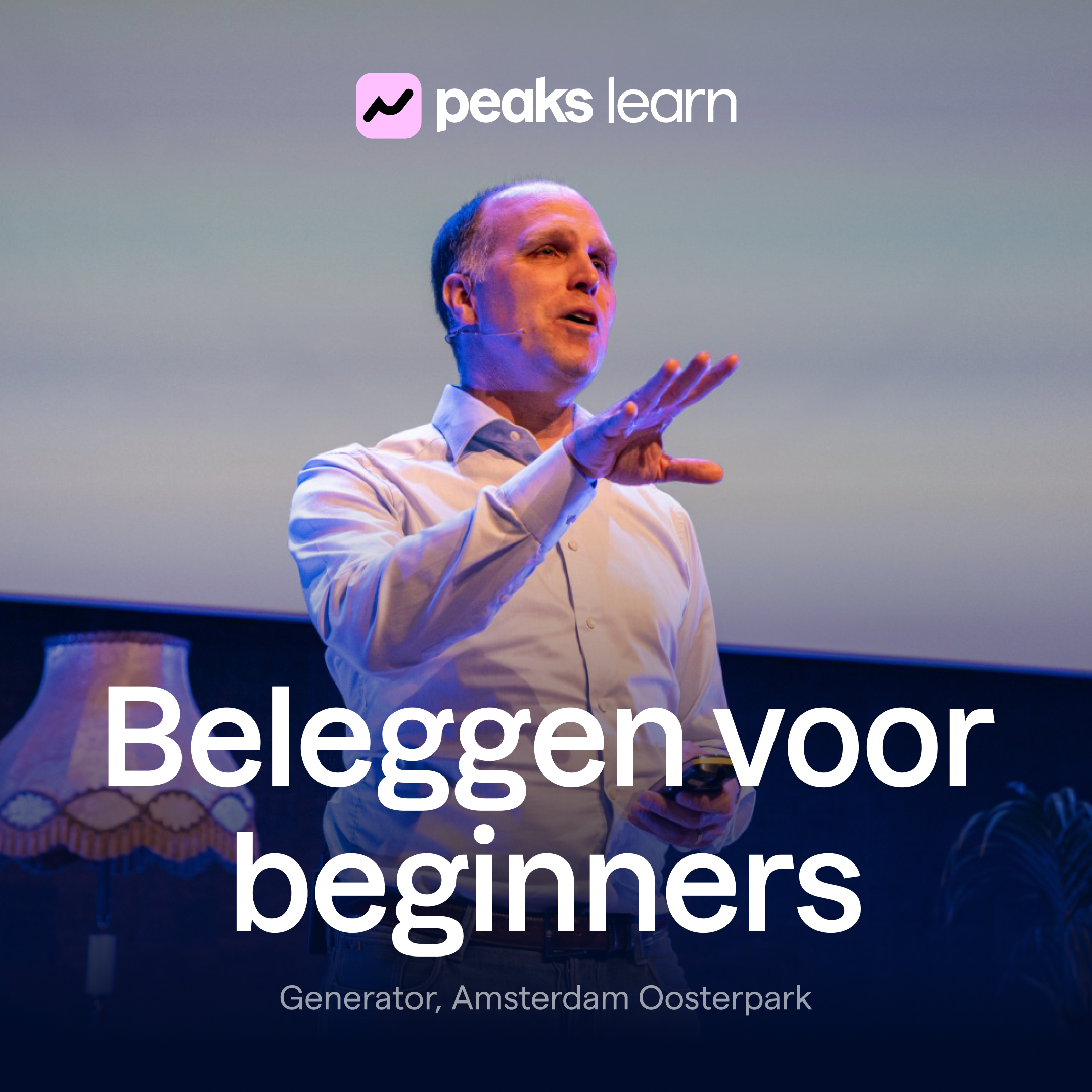 Peaks Learn live: Beleggen voor beginners