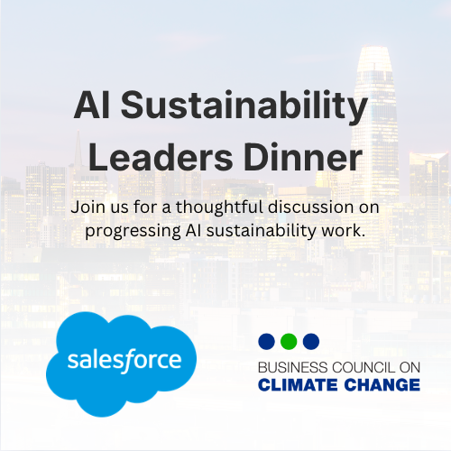 Cover art for #AI Sustainability Leaders Dinner — San Francisco, CA