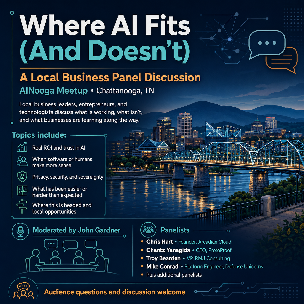 Where AI Fits (And Doesn't): A Local Business Panel Discussion