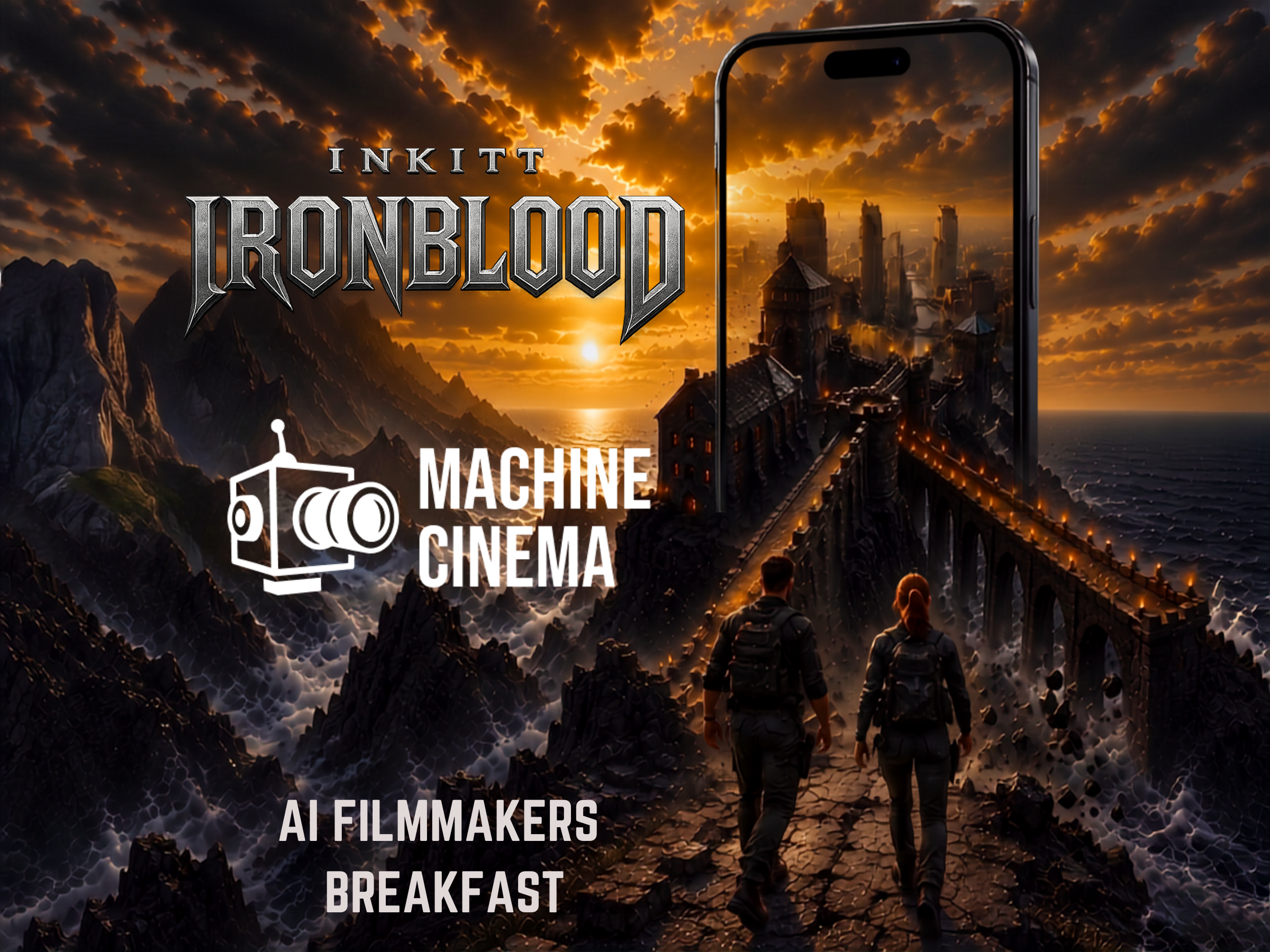 Inkitt Ironblood & Machine Cinema Present SF Monthly AI Filmmakers Breakfast