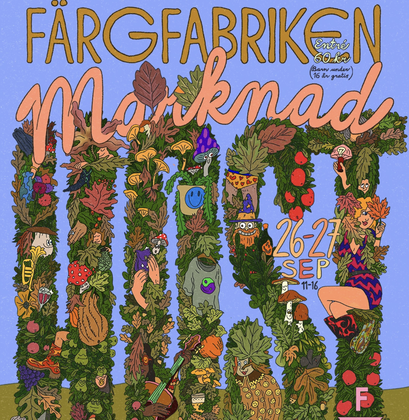 Designer Field Trip: Färgfabriken Autumn Market