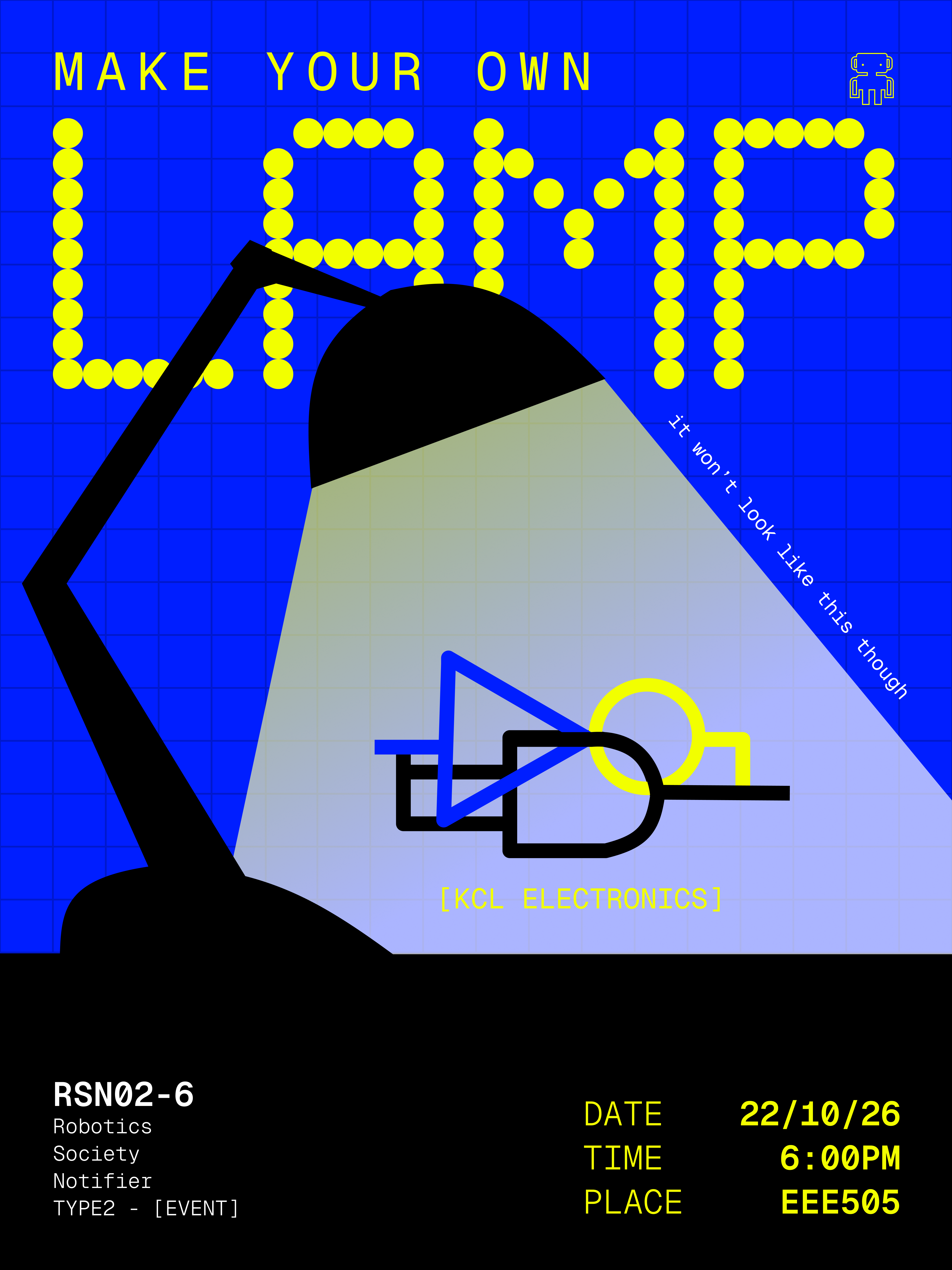 Lamp Making! KCL Electronics x IC Robotics