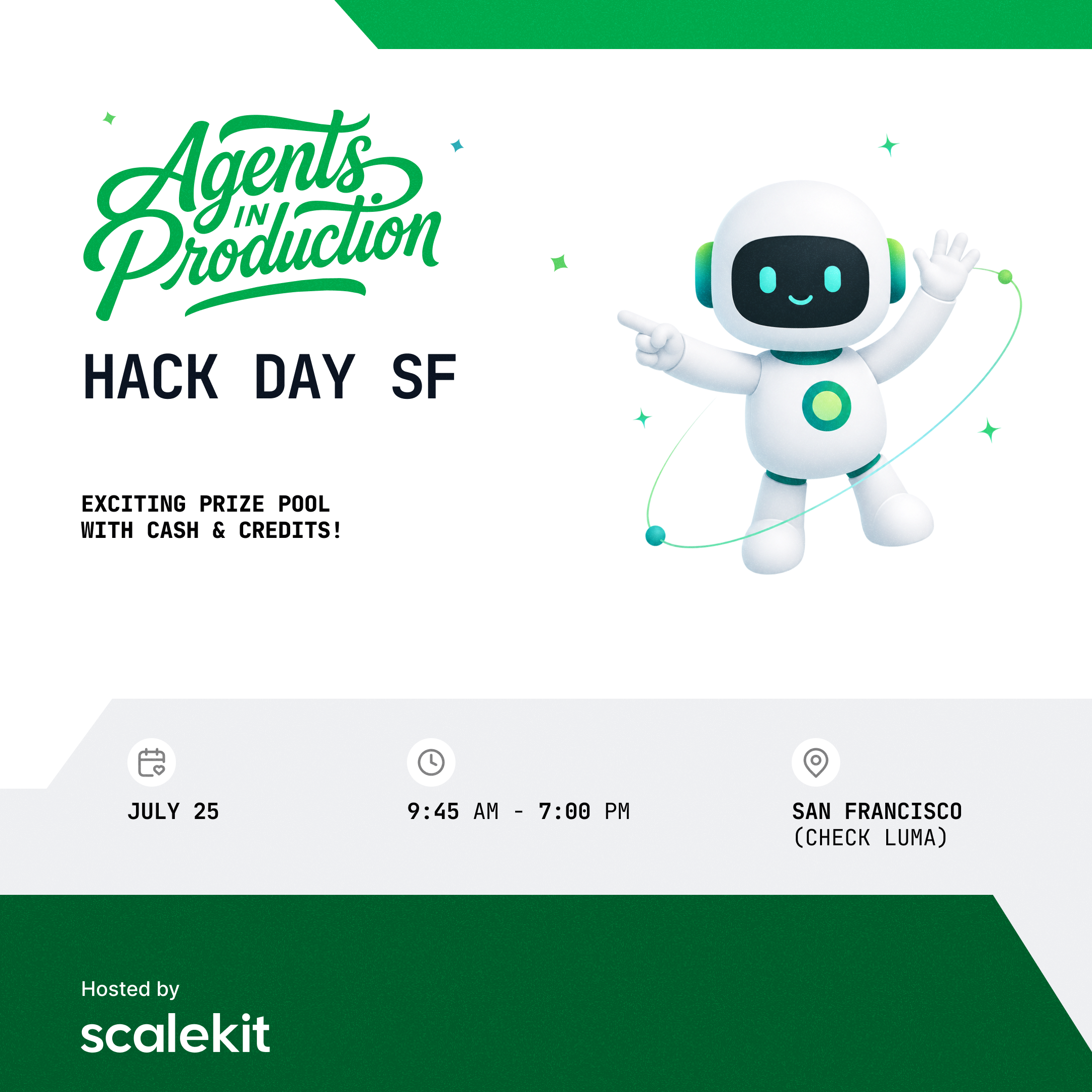 Scalekit Agents in Production Build Day SF