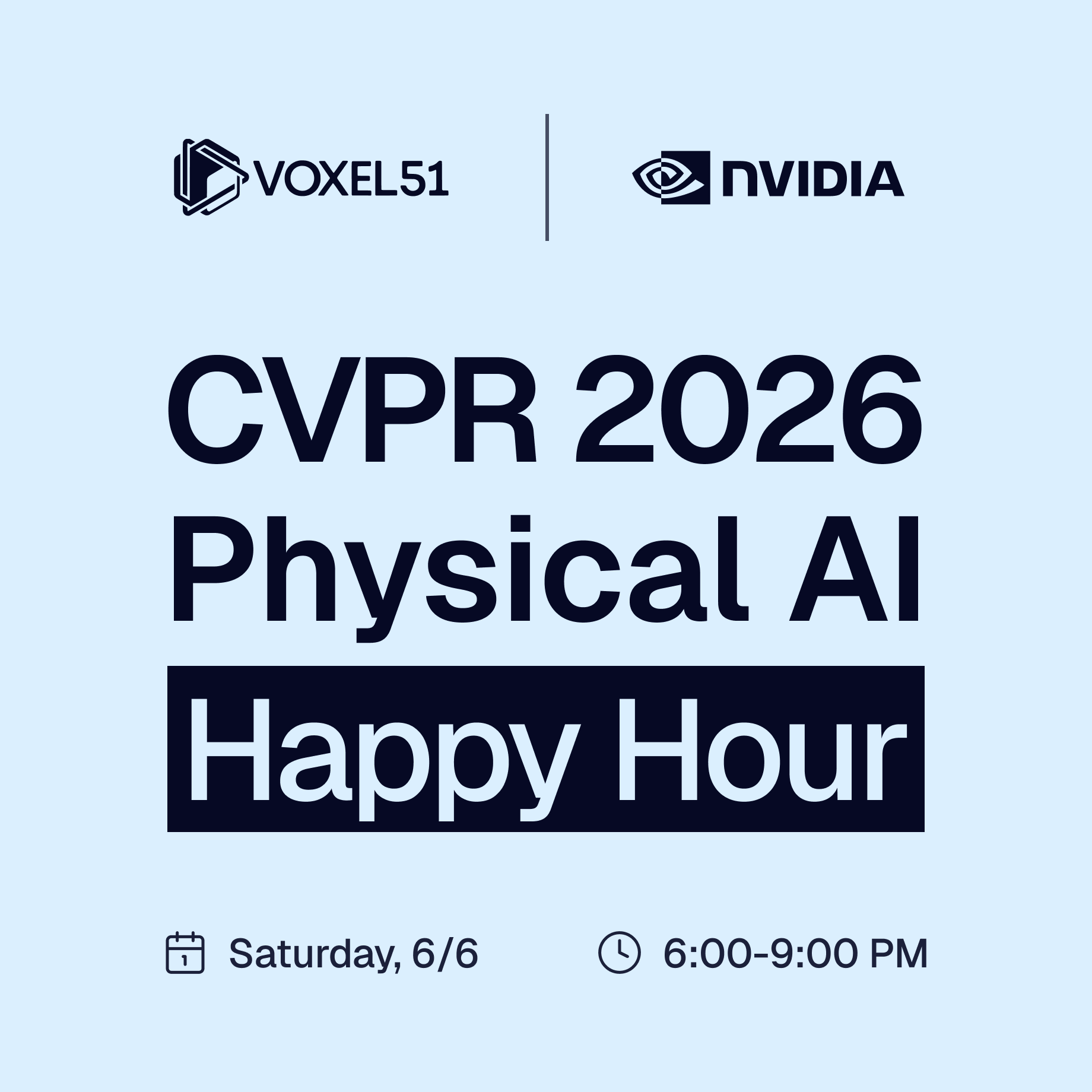 CVPR Happy Hour: From Voxel51 & NVIDIA