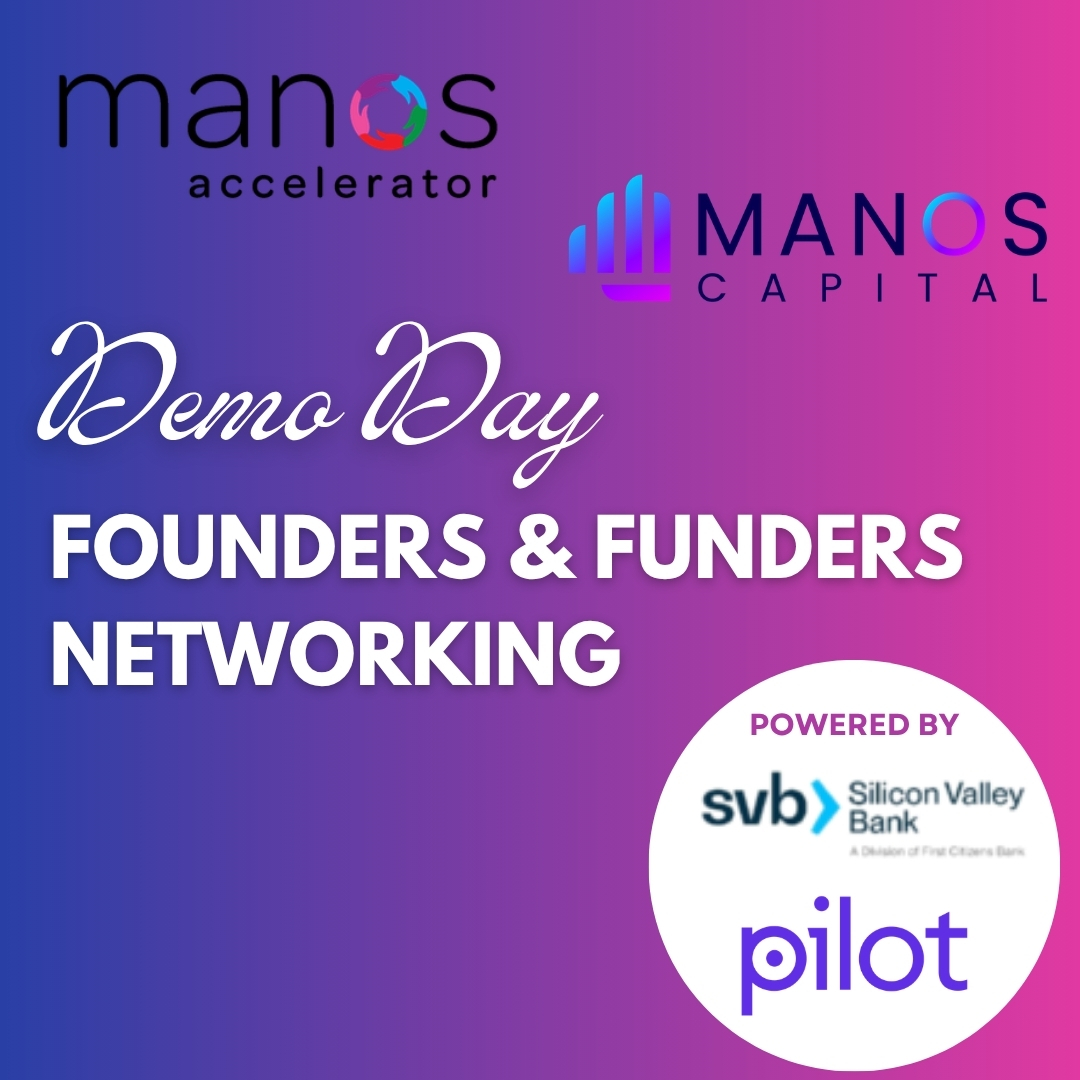Cover art for #Manos Demo Day Founders & Funders Networking — San Francisco, CA