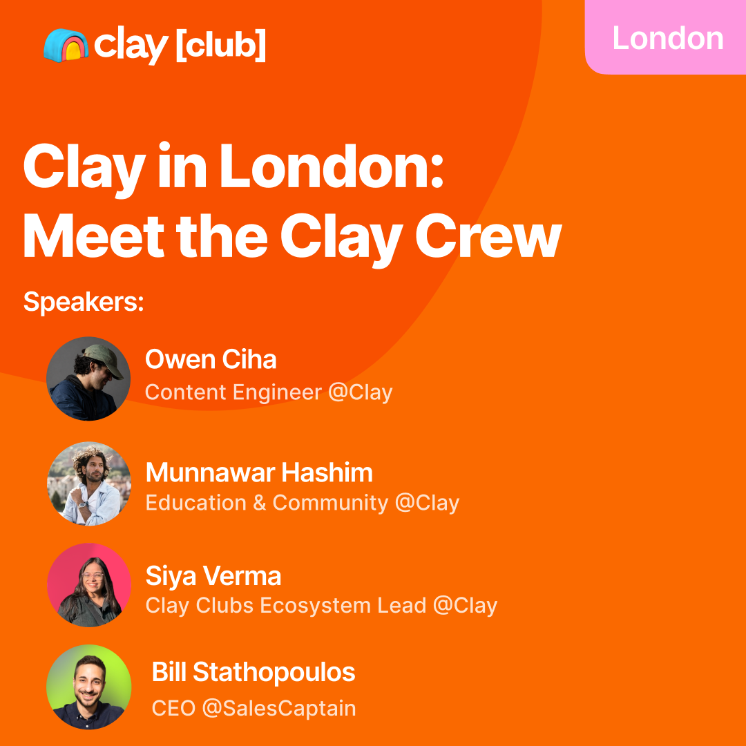 Cover art for #Clay in London: Meet the Clay Crew — London, United Kingdom