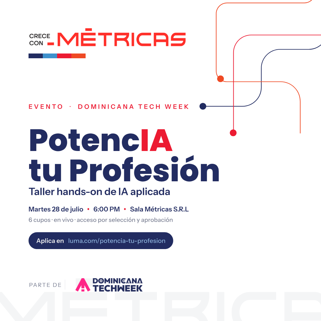 PotencIA tu Profesión: Taller hands-on de Inteligencia Artificial Aplicada by #CreceConMétricas