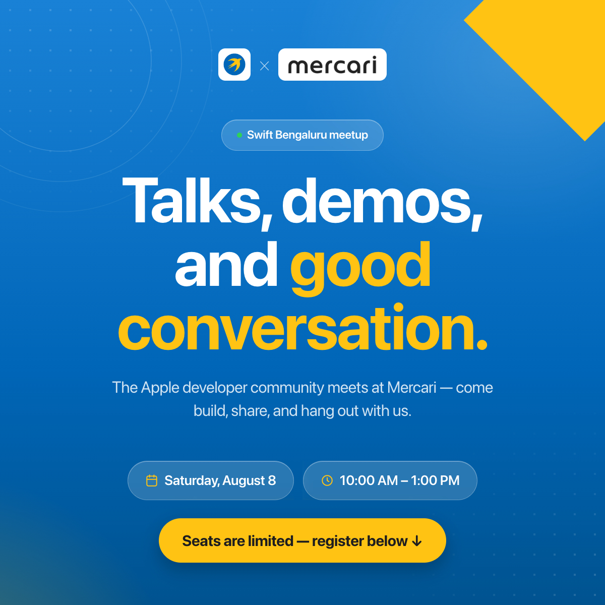 Swift Bengaluru × Mercari