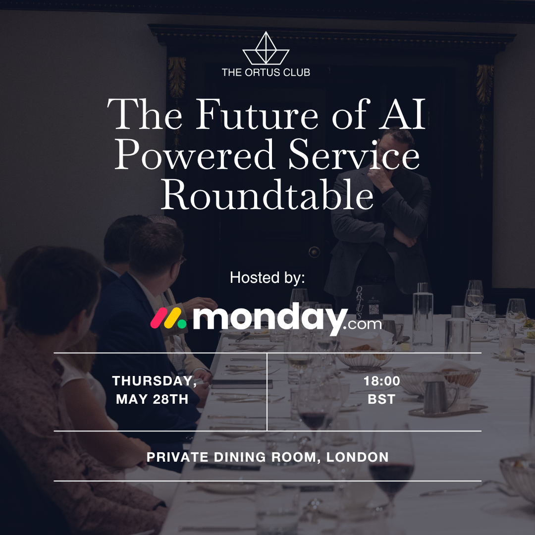 Cover art for #The Future of AI-Powered Service Roundtable — London, United Kingdom