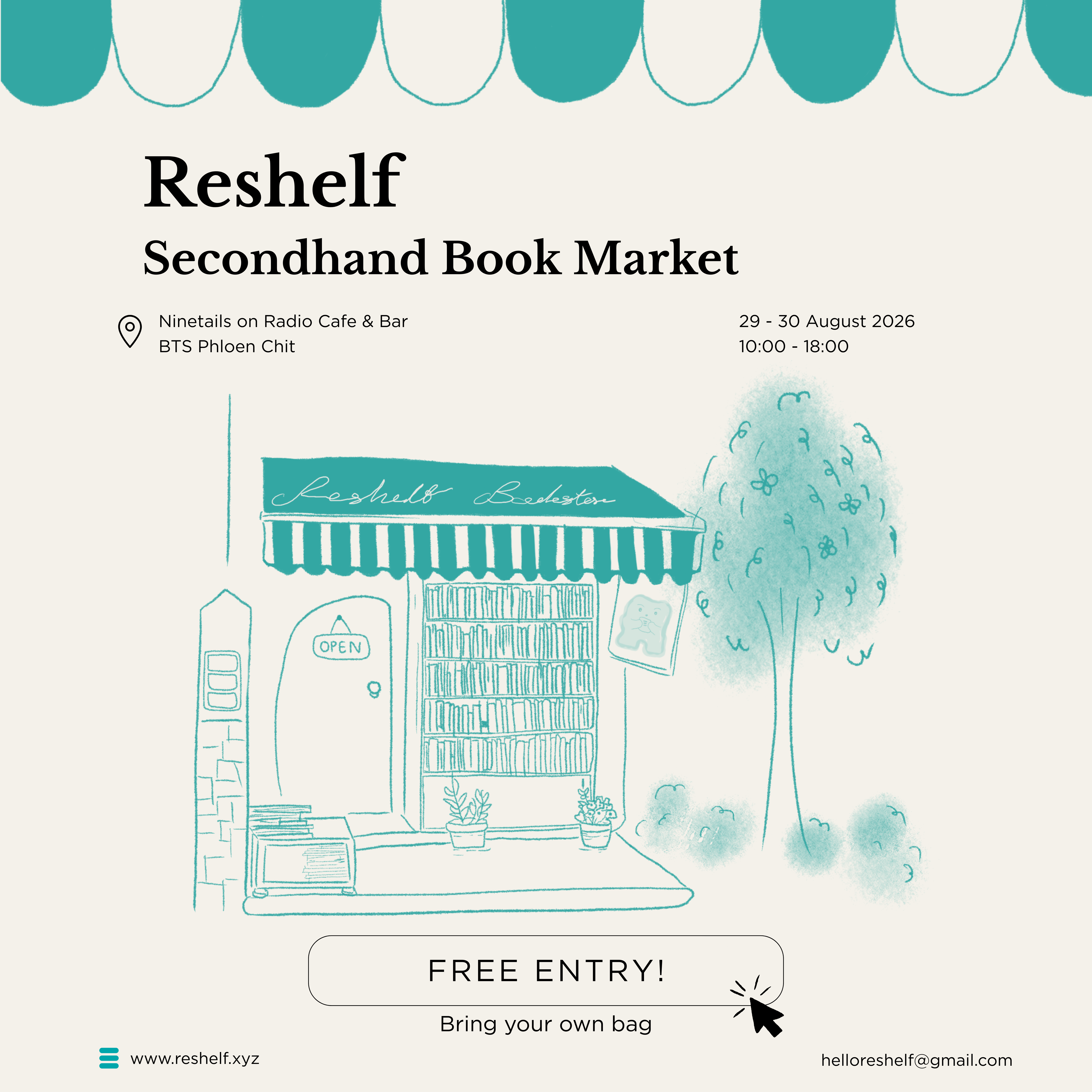 Reshelf Secondhand Book Market