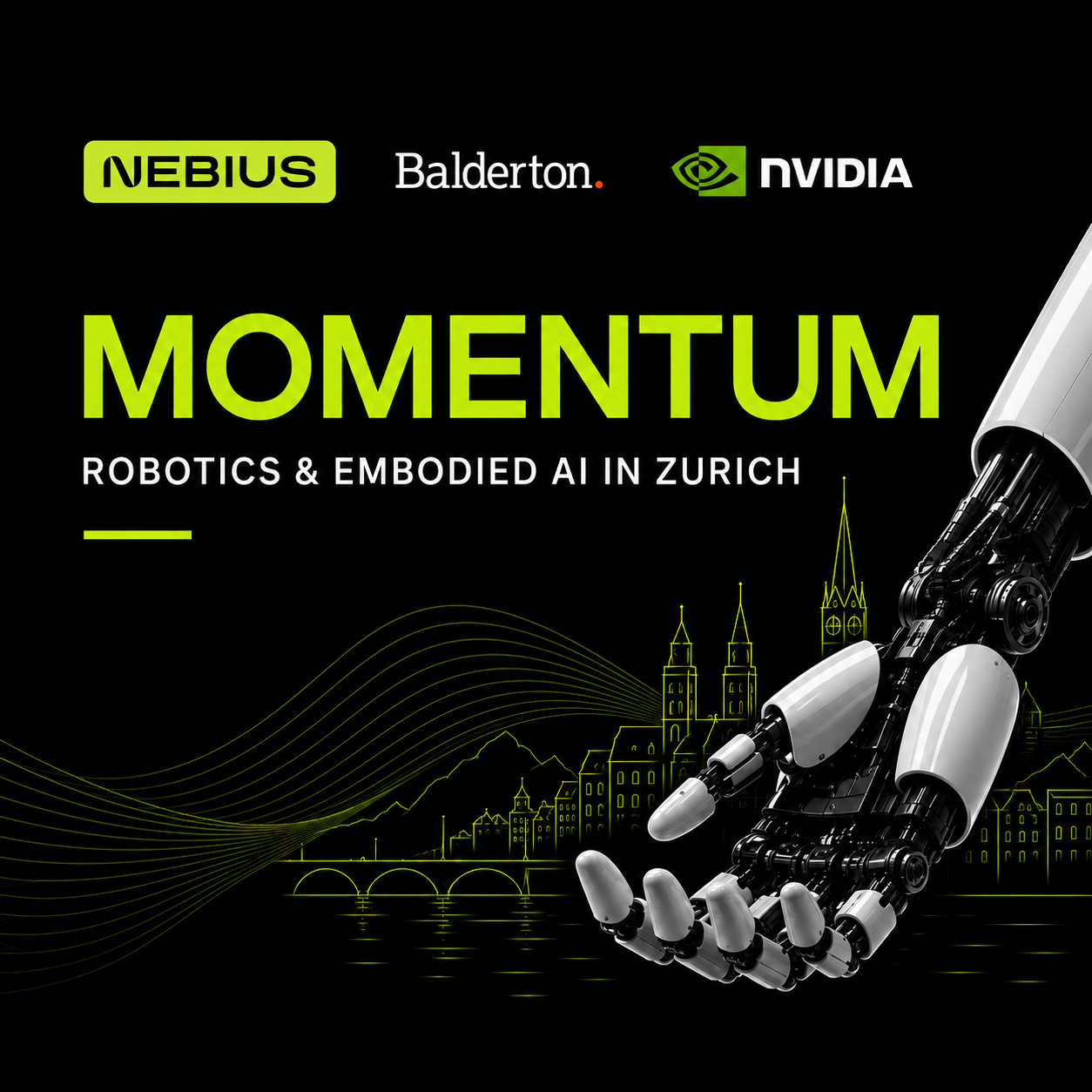 Momentum: Robotik und verkörperte KI in Zürich