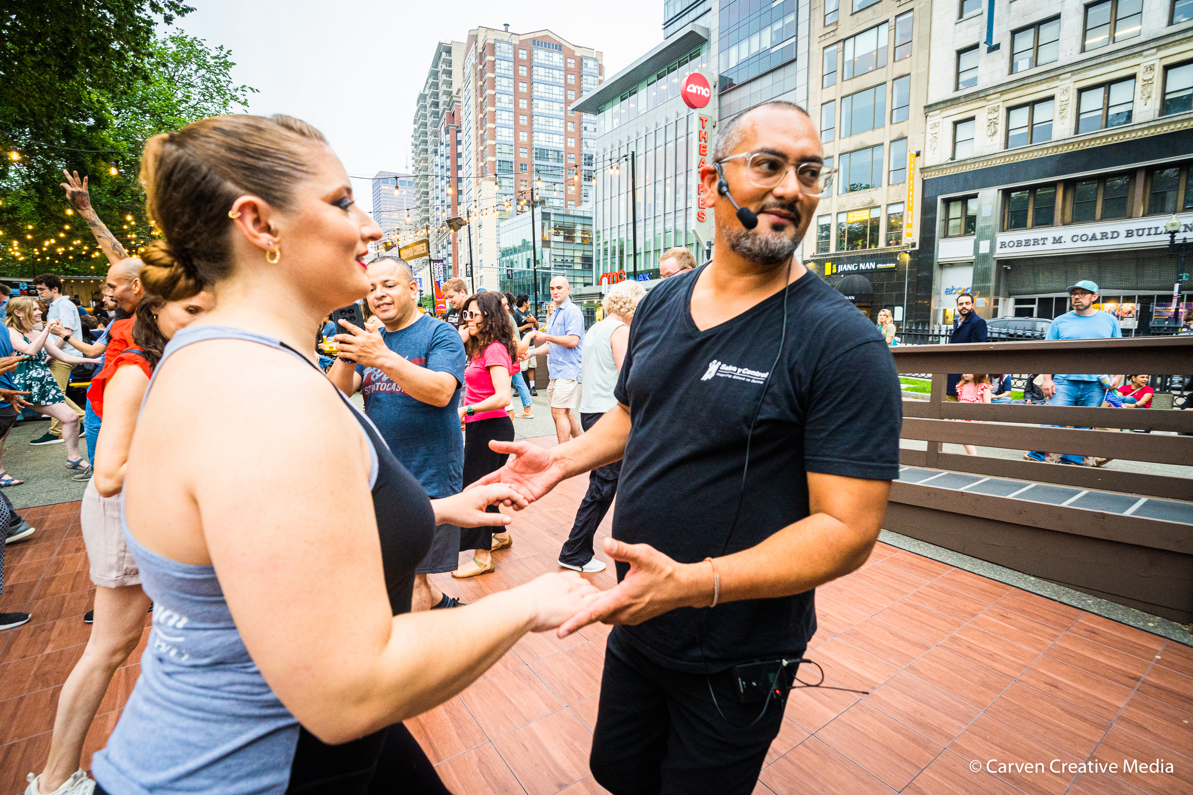 Salsa Dancing at The Grove at Lawn on D Presented by Salsa y Control