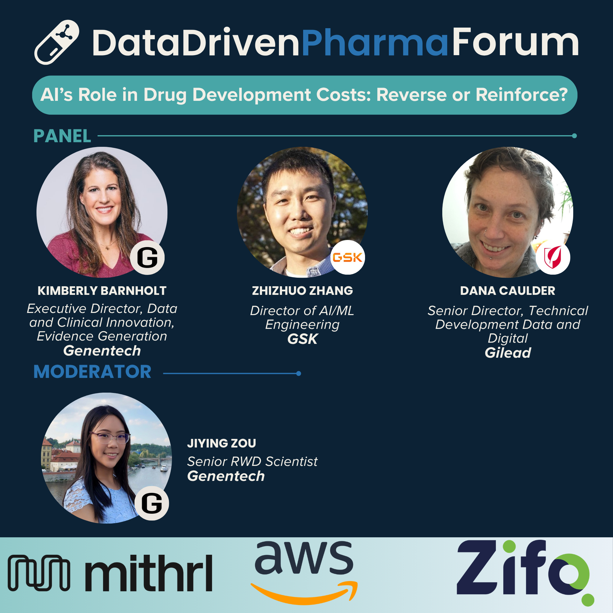 Cover art for #DataDrivenPharma Forum at Genentech — Genentech Building 35