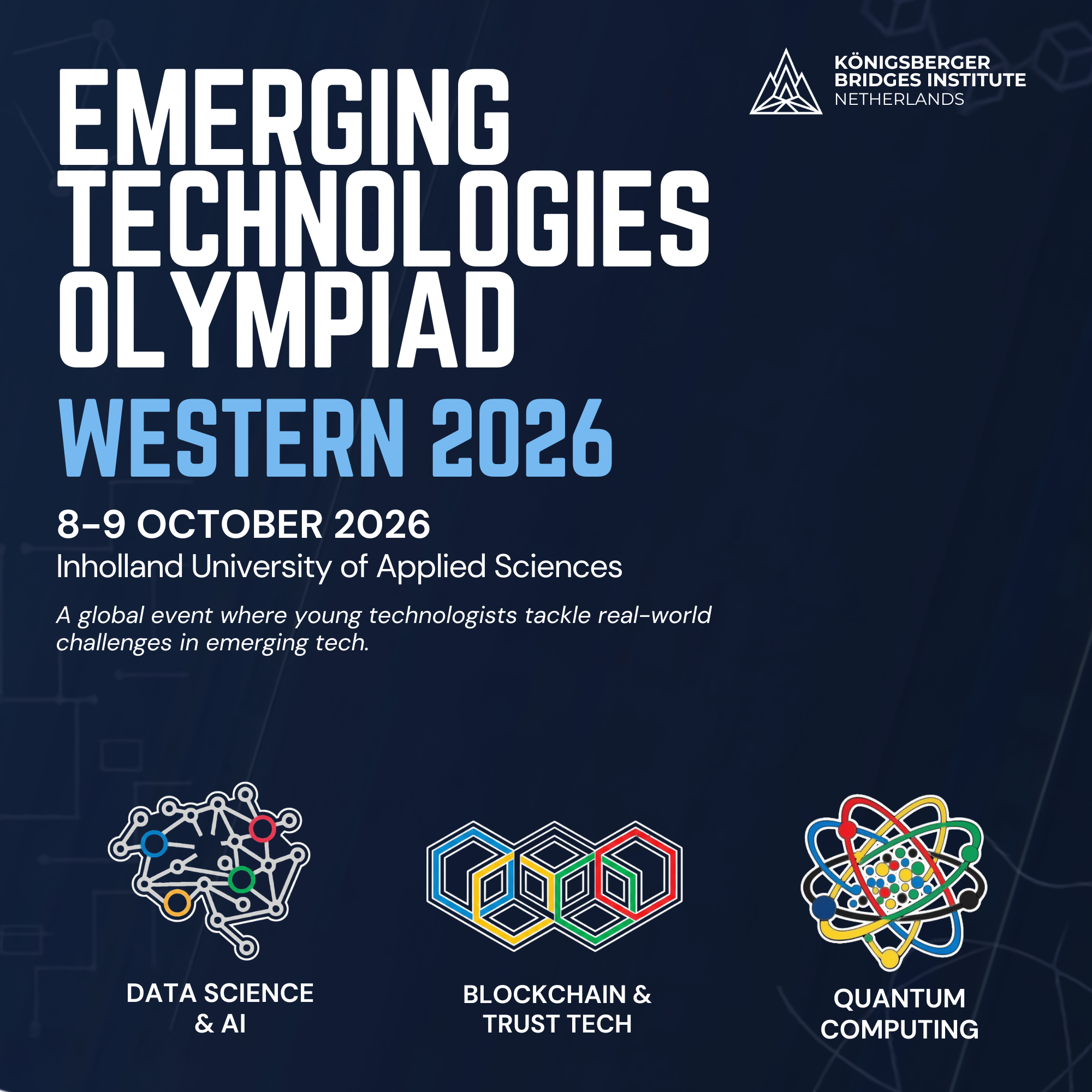 Olimpiadas de Tecnología Emergente (ETO) 2026 — Conferencia del Oeste