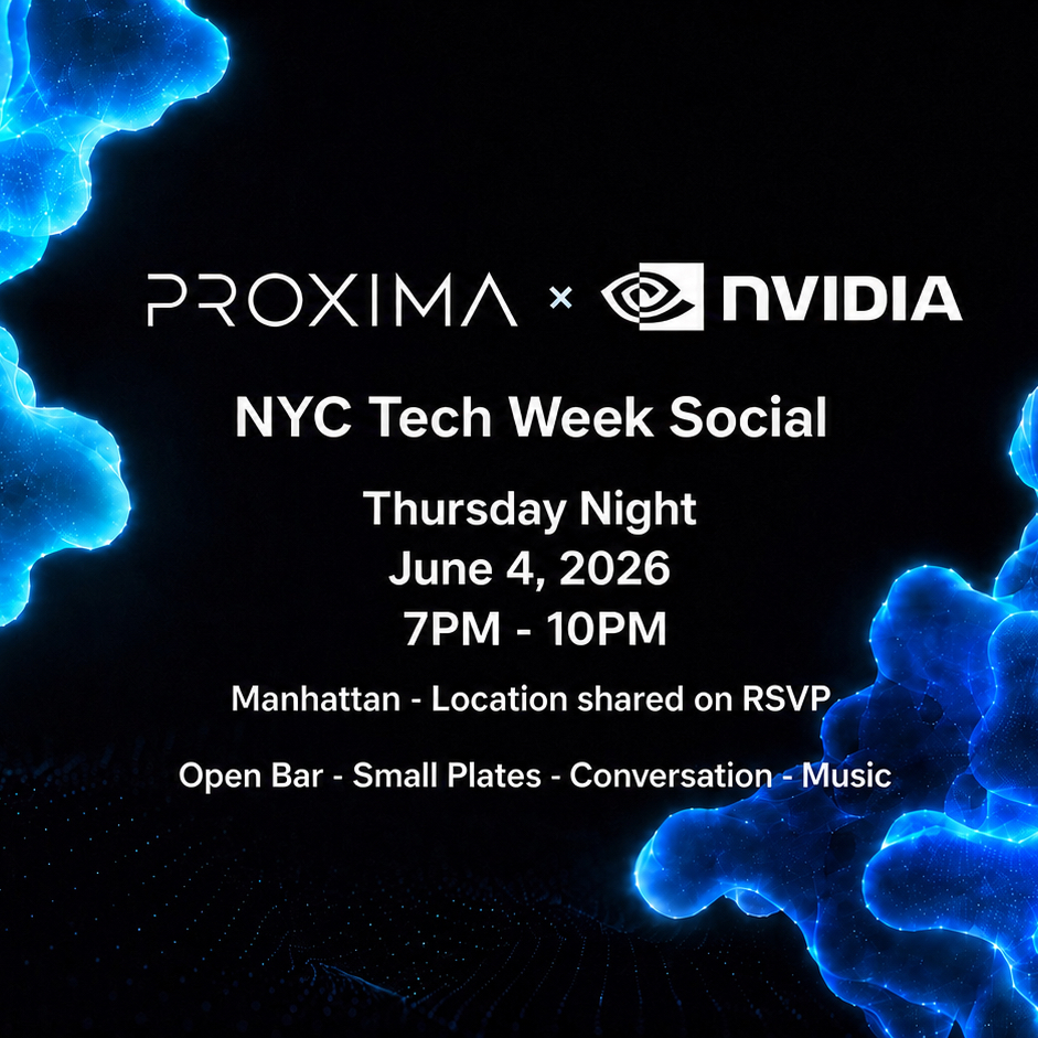 Cover art for #AI x Bio - NYC Tech Week Evening Social <> Hosted By NVIDIA + Proxima — New York, NY