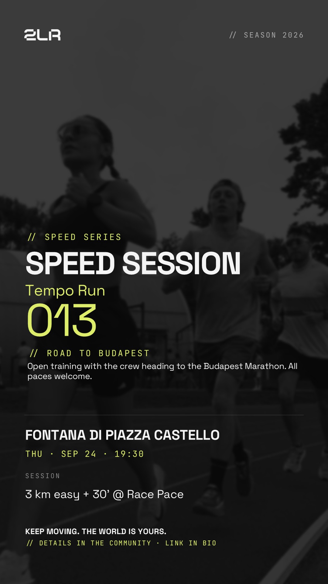 Tempo Run 013 x 2LR Club