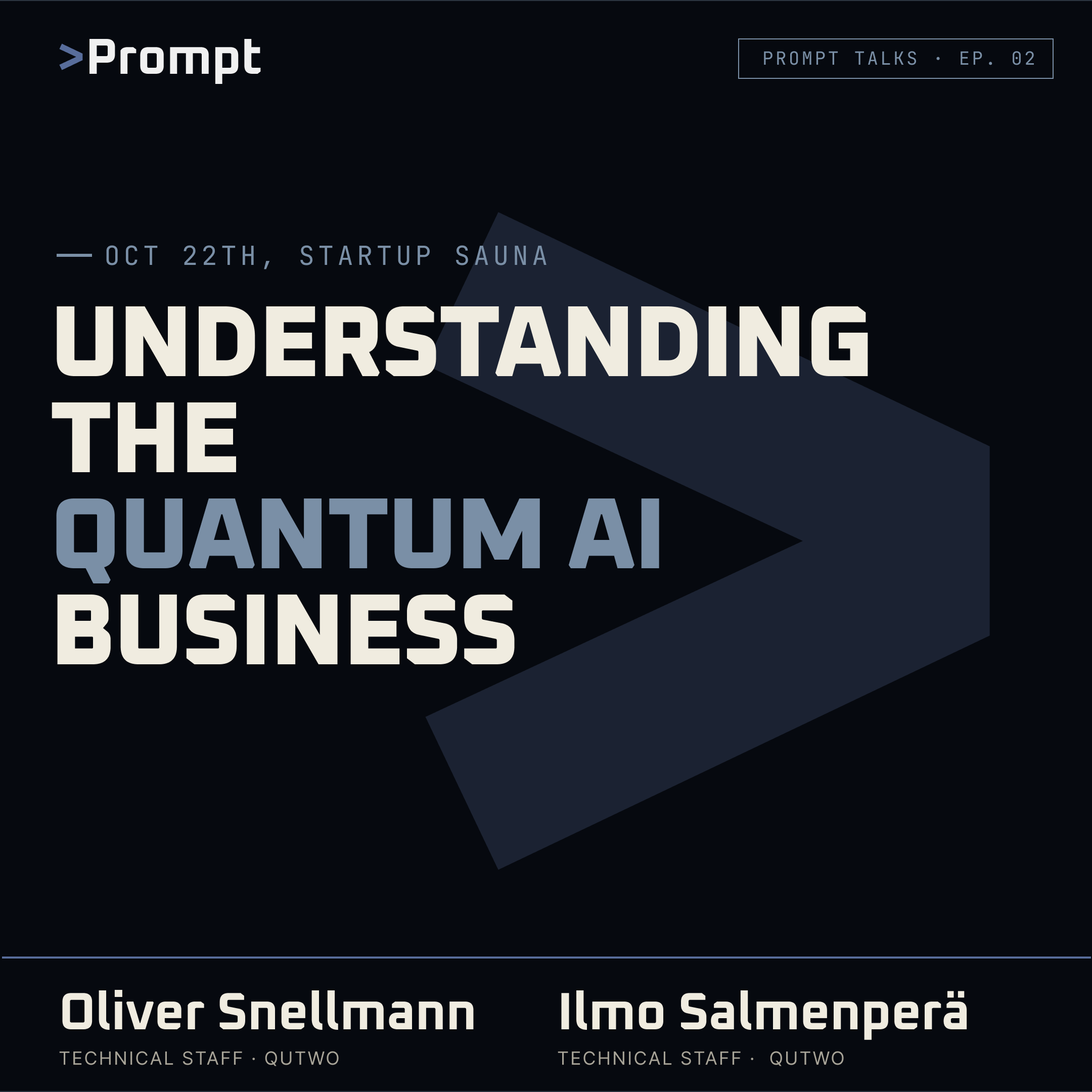 Prompt Talks 2: Understanding the Quantum AI Business