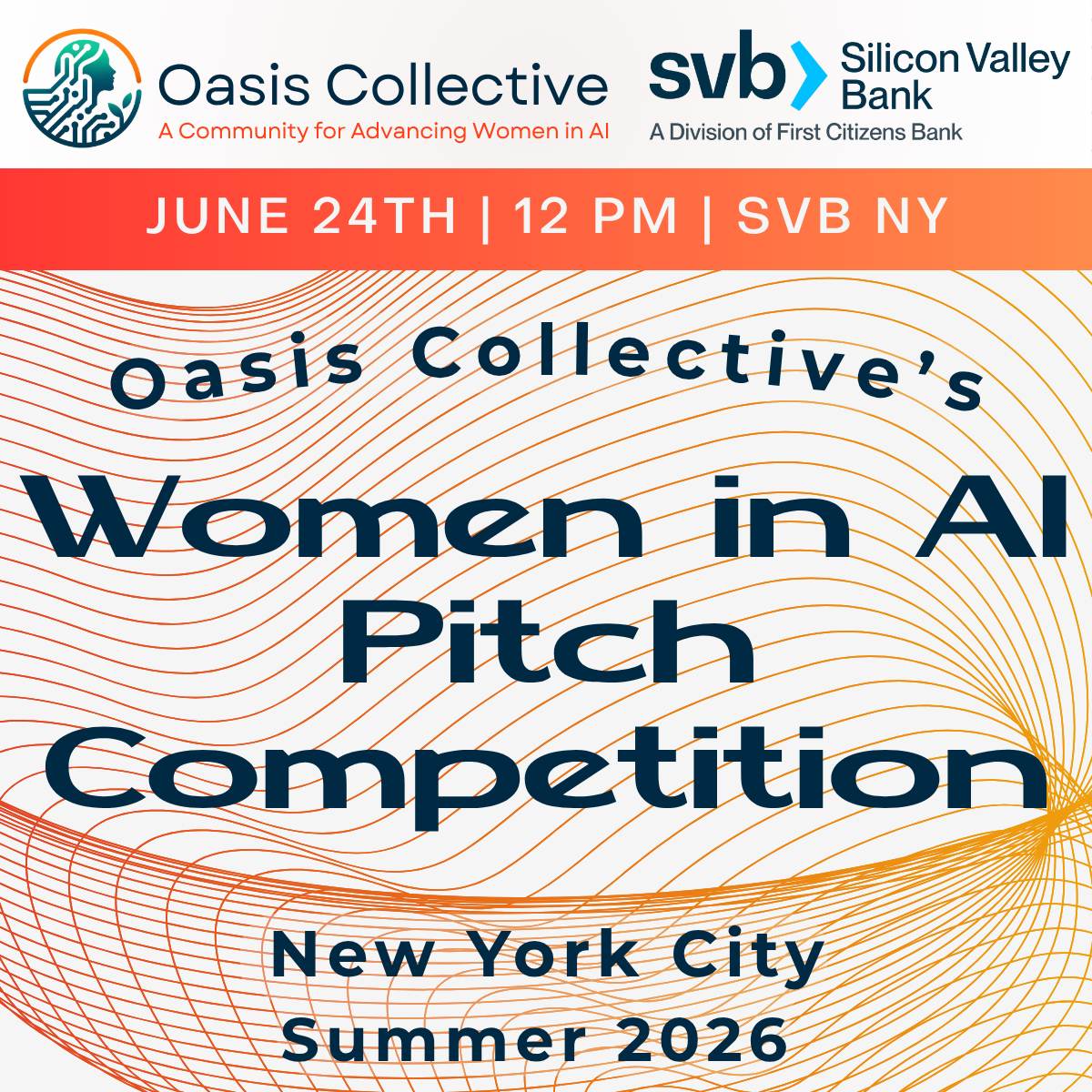 Cover art for #The Women in AI Pitch Competition: NY Summer '26 — Silicon Valley Bank