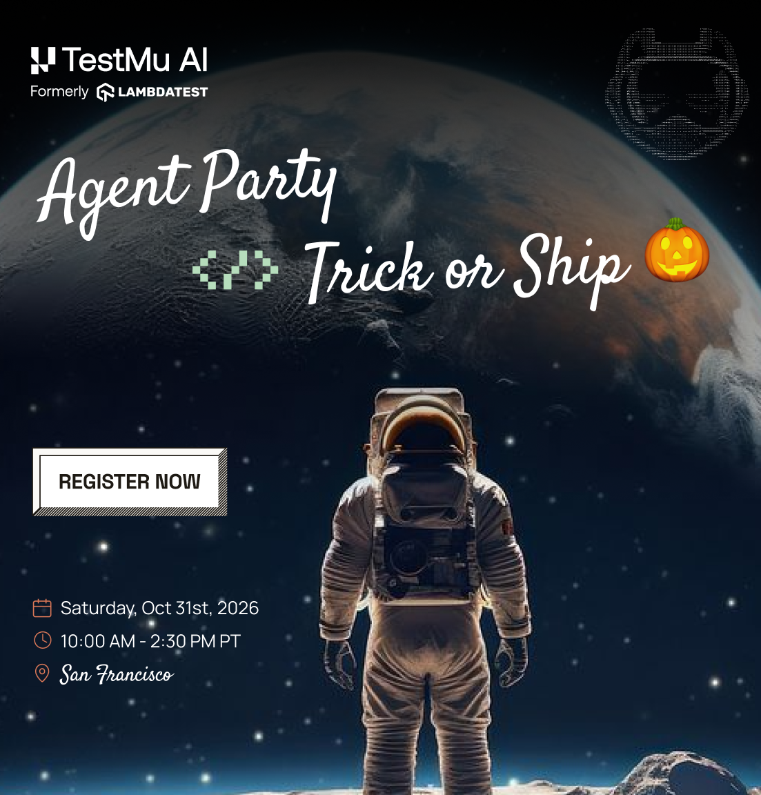 TestMu AI Agent Party Meetup