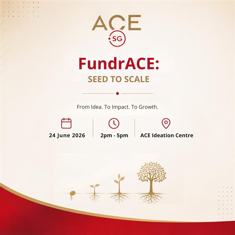 Cover art for #FundrACE : Seed to Scale — ACE Ideation Centre