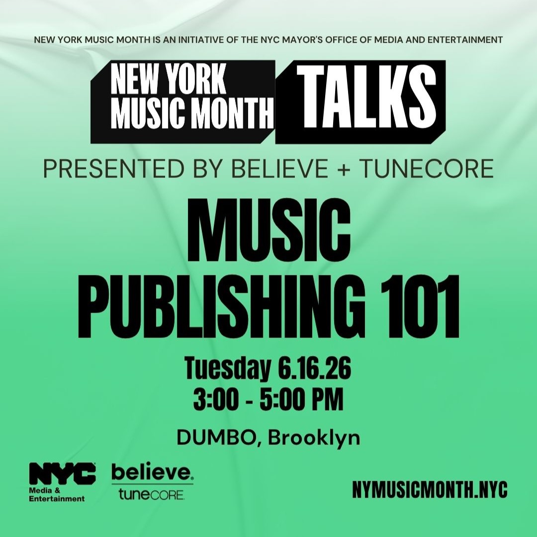 Cover art for #Music Publishing 101: Learn the Ins and Outs of Songwriter Royalties — Brooklyn, NY