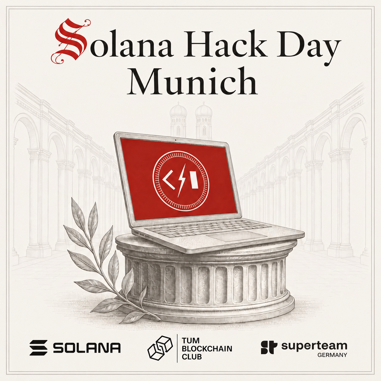 Solana Hack Day Munich: Road to TUM Blockchain Conference