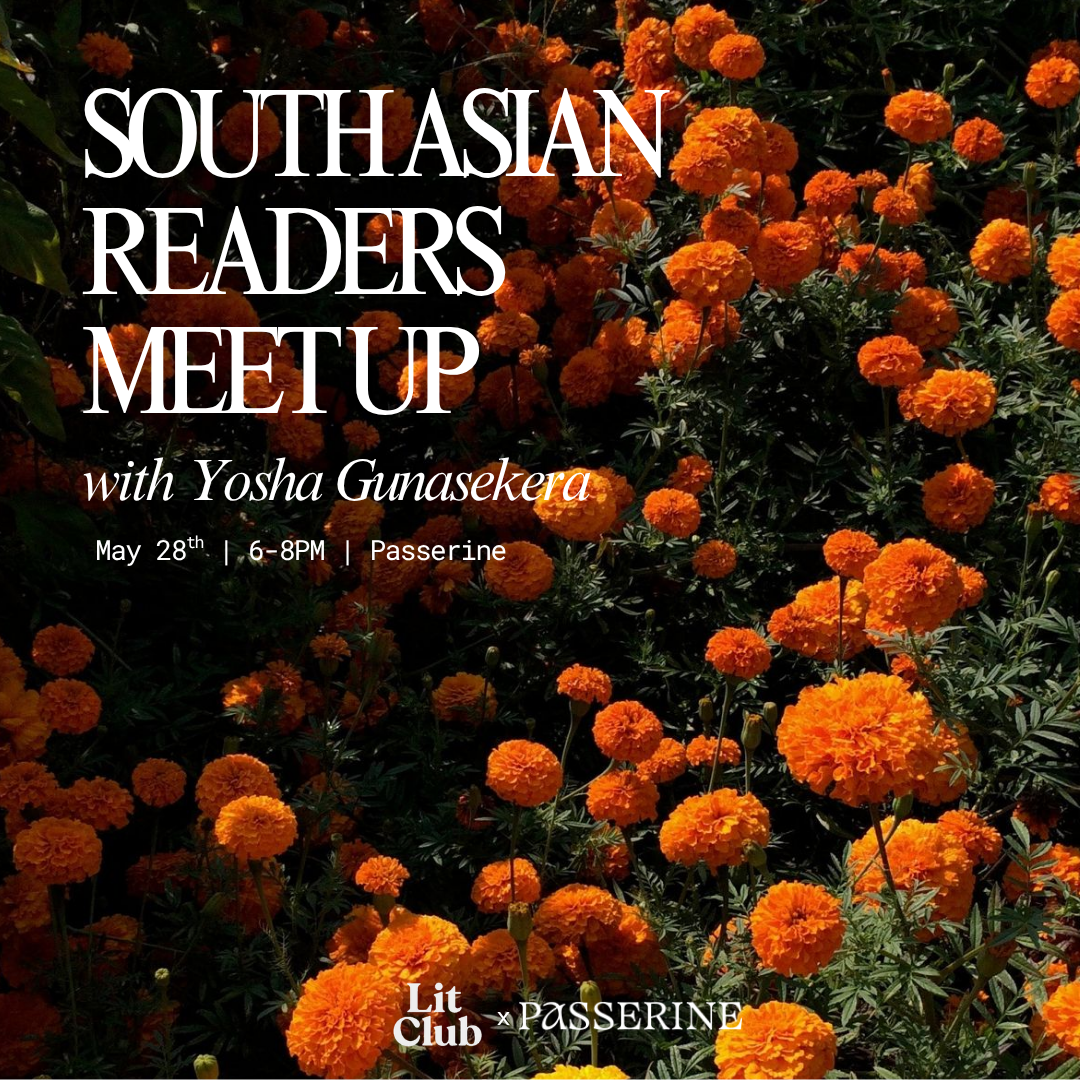 Cover art for #South Asian Readers Meetup — Passerine