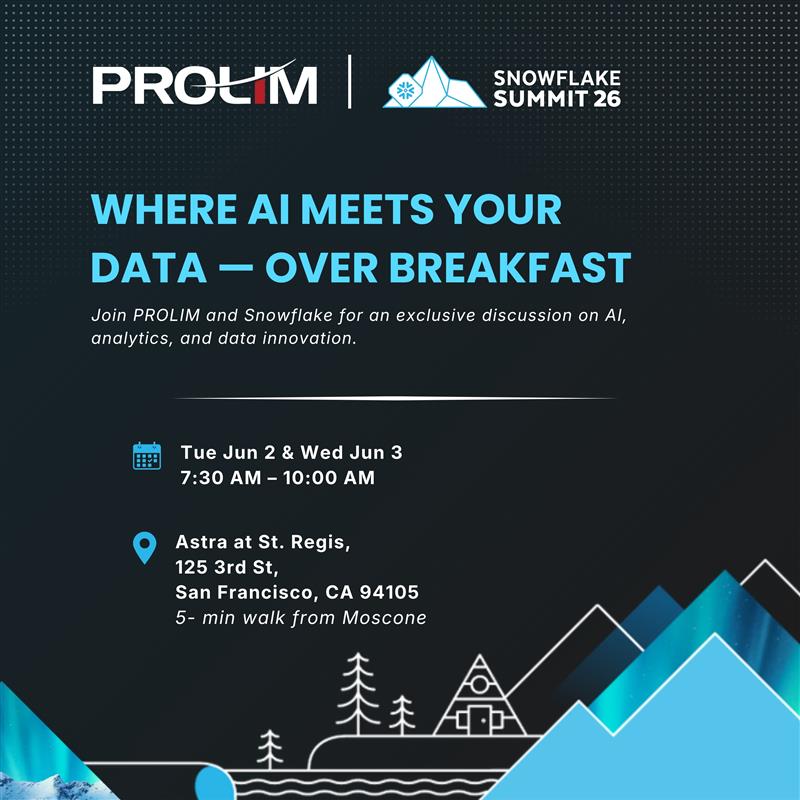 Cover art for #PROLIM × Snowflake | Exclusive Customer Breakfast Snowflake Summit 2026 · San Francisco — Astra at The St. Regis San Francisco