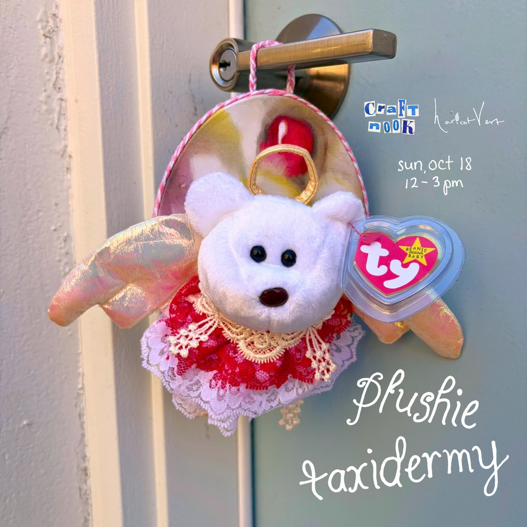 precious plushie taxidermy